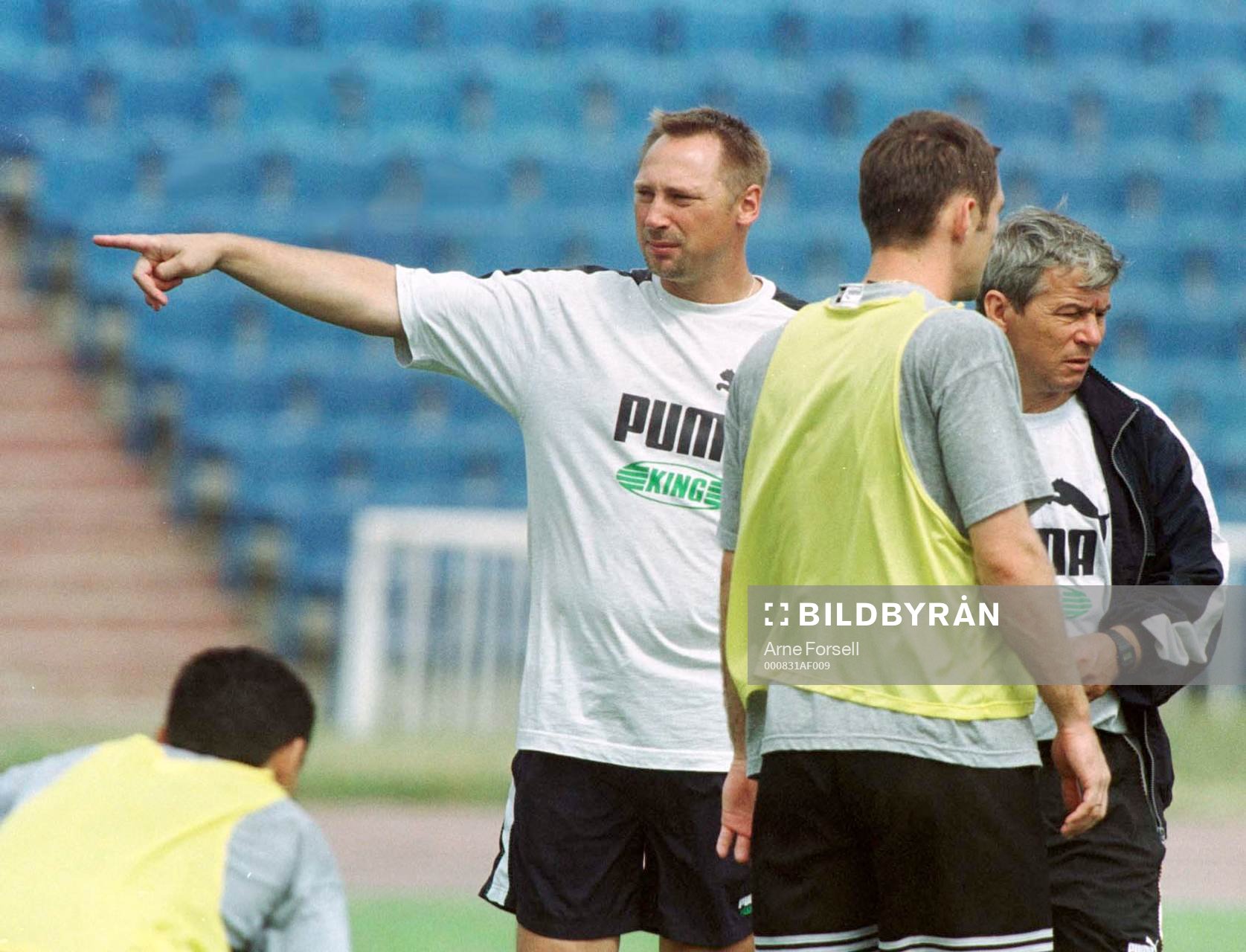 Igor Ponomarev, förbundskapten Azerbajdzjan