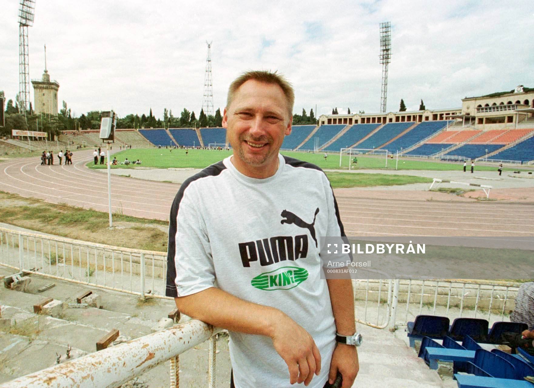 Igor Ponomarev, förbundskapten Azerbajdzjan