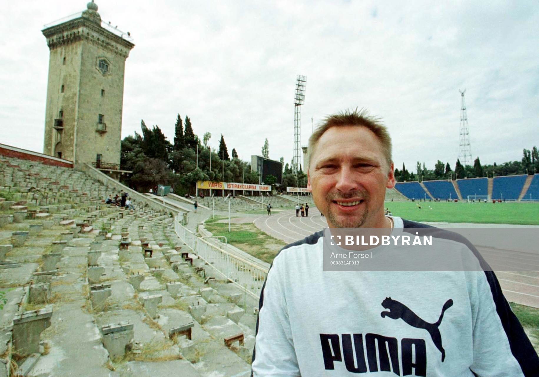 Igor Ponomarev, förbundskapten Azerbajdzjan