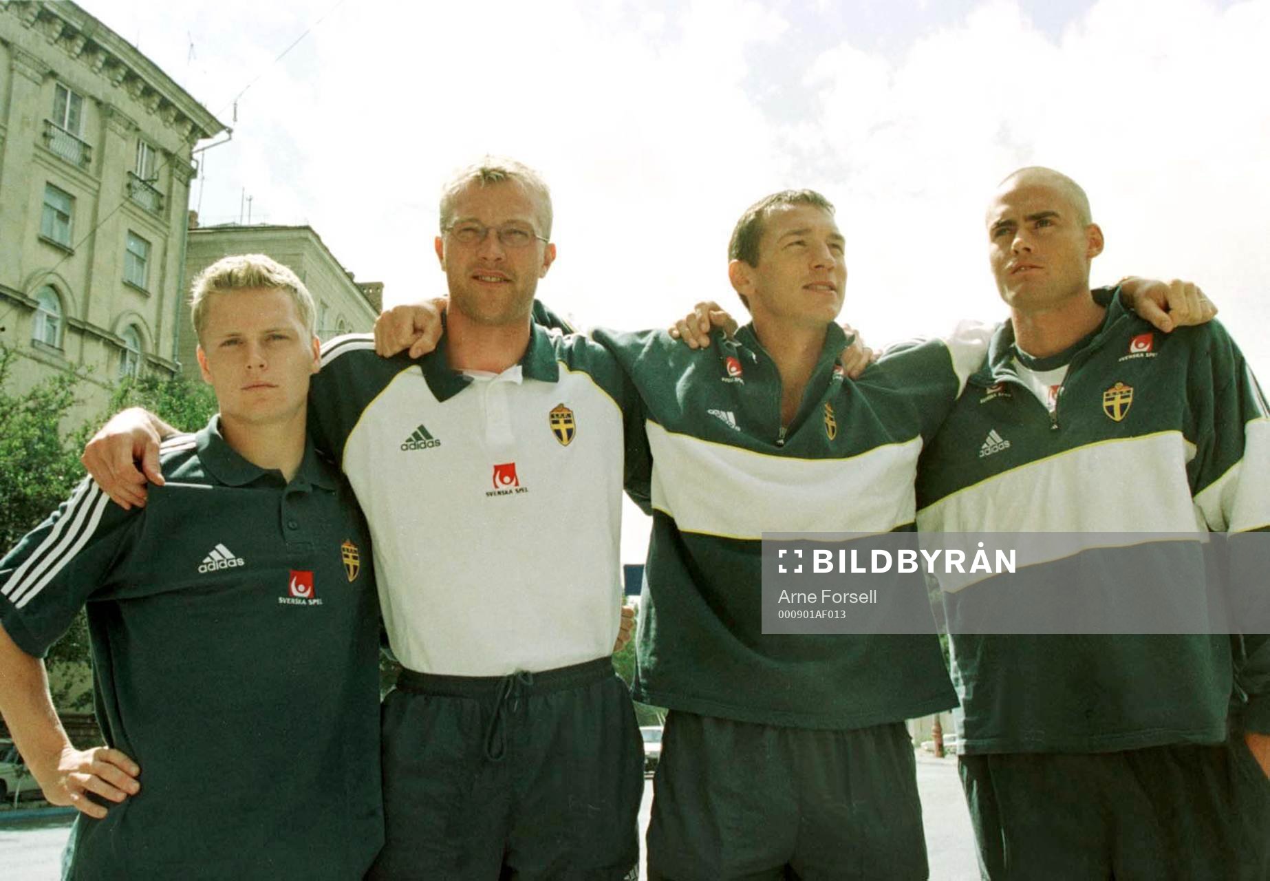  Karl Corneliusson, Magnus Hedman, Patrik Anderssson och Teddy Lukic