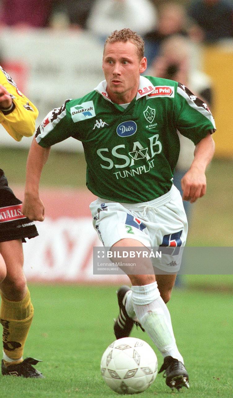 Fotboll, Superettan, Mjällby - Brage. Anders Sjöö, Brage