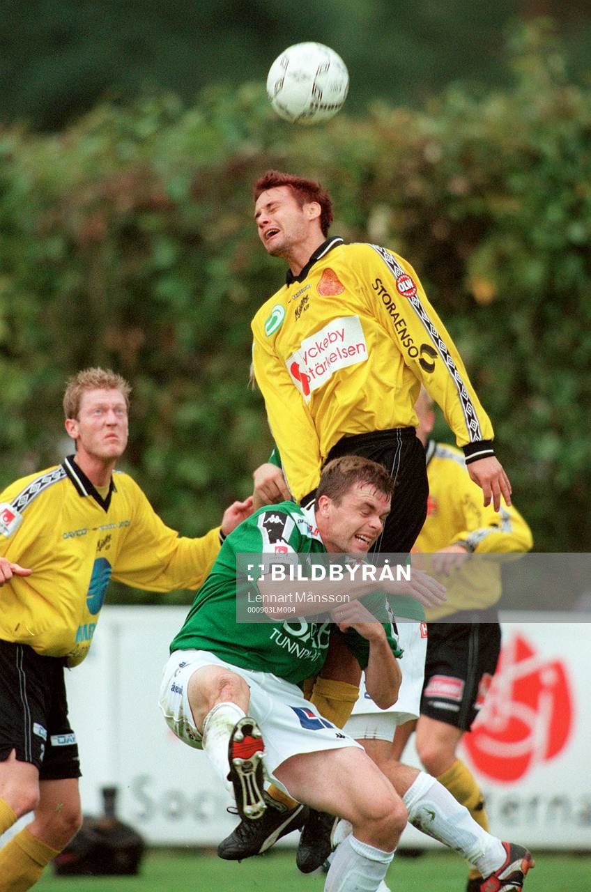 Fotboll, Superettan, Mjällby - Brage. Marcus Ringberg,