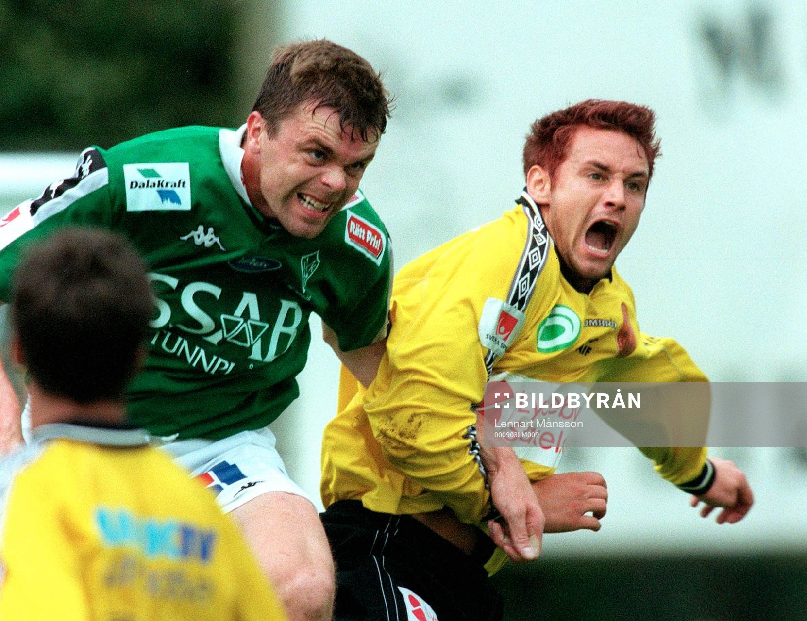 Fotboll, Superettan, Mjällby - Brage. Björn Karlsson,