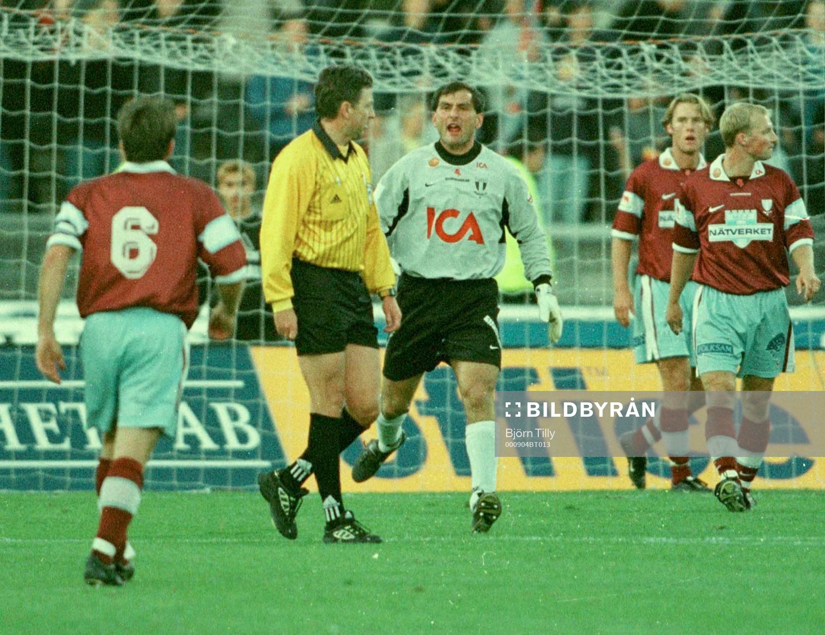 Jonnie Fedel, Malmö och Leif Sundell, domare