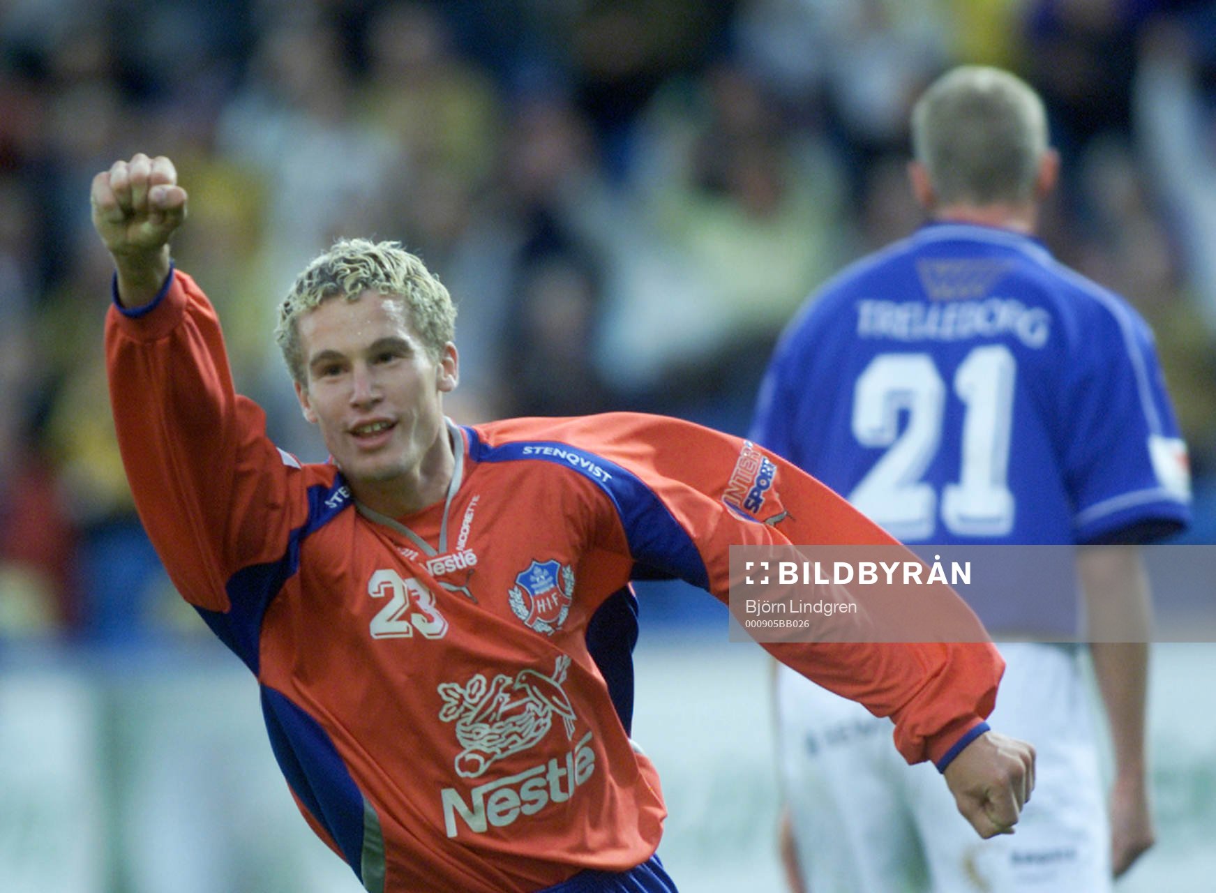  Christoffer Andersson, Helsingborg jubel