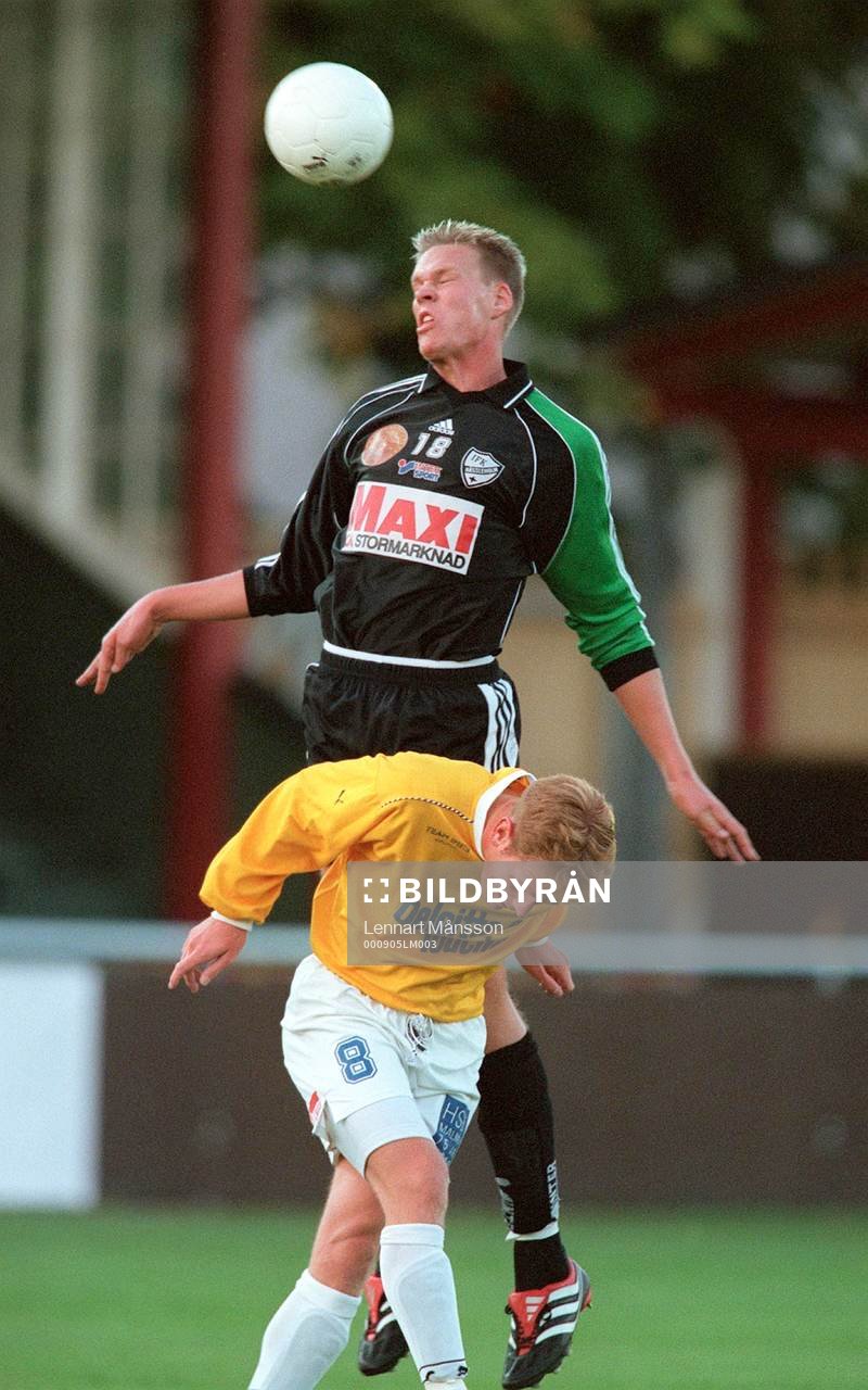 Fotboll, IFK Malmö - IFK Hässleholm. Peter Fritzon,