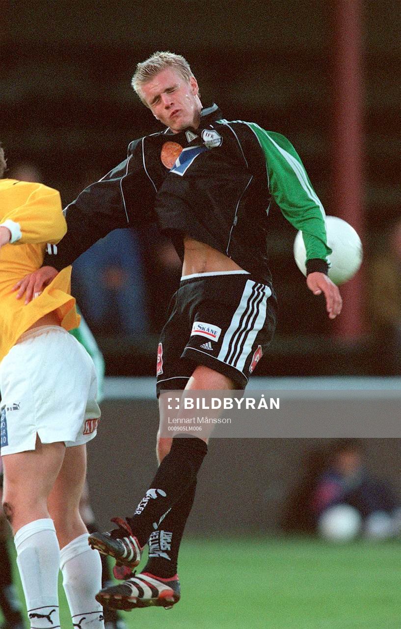 Fotboll, IFK Malmö - IFK Hässleholm. Andreas Dahl,