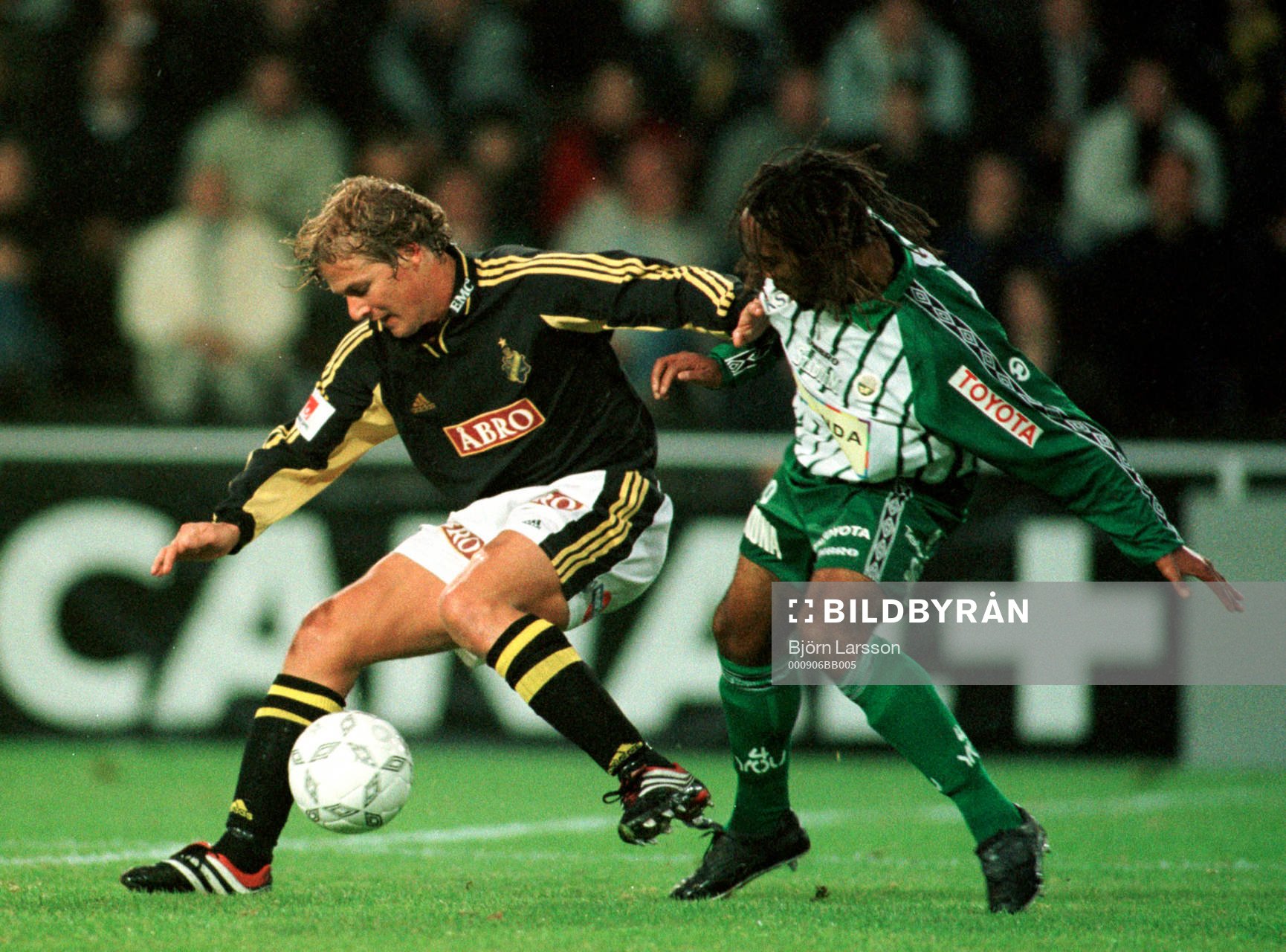 Daniel Tjernström, AIK och Anildo Spencer, Frölunda