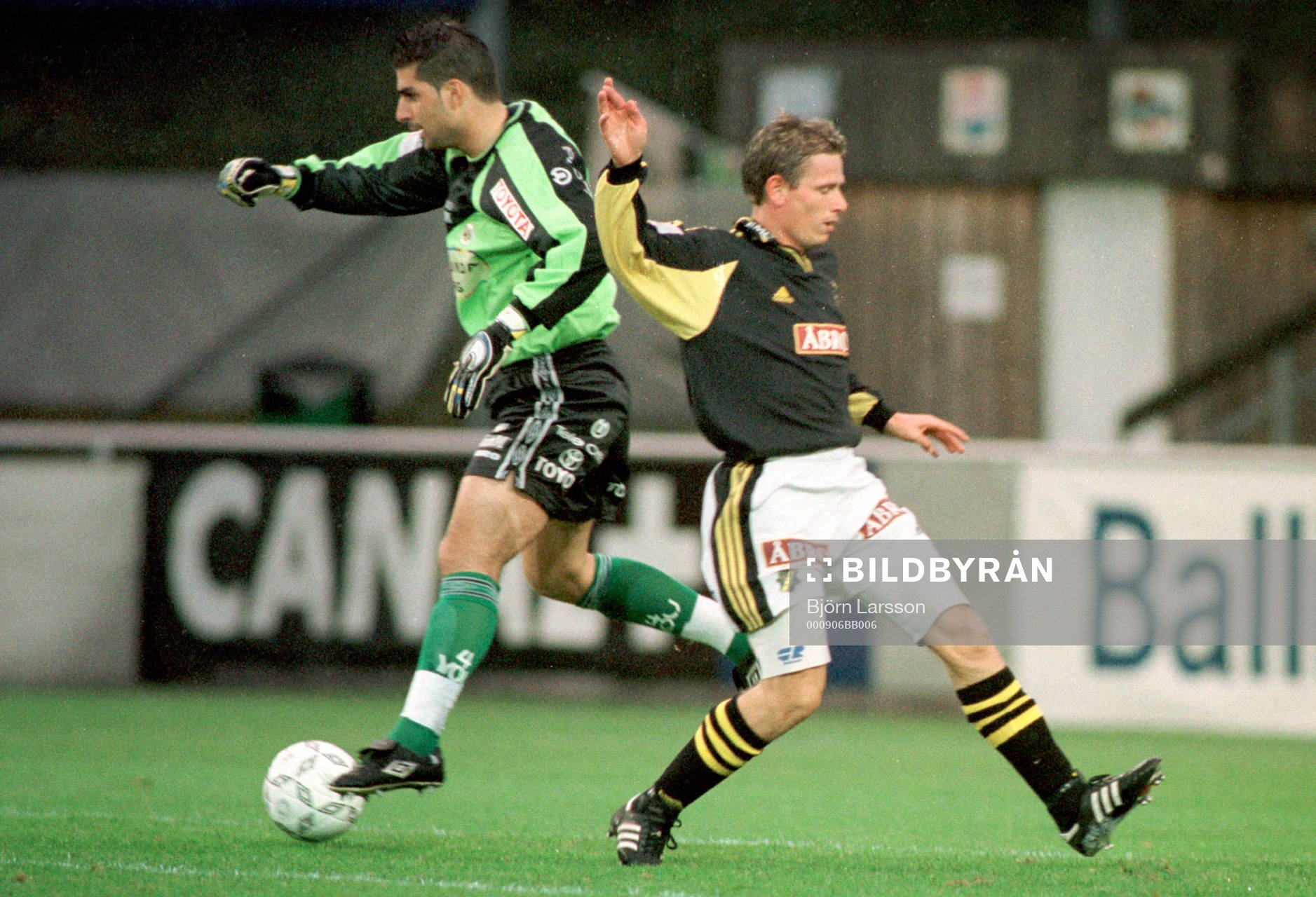 Dime Jankulovski, Frölunda och Christer Mattiasson, AIK