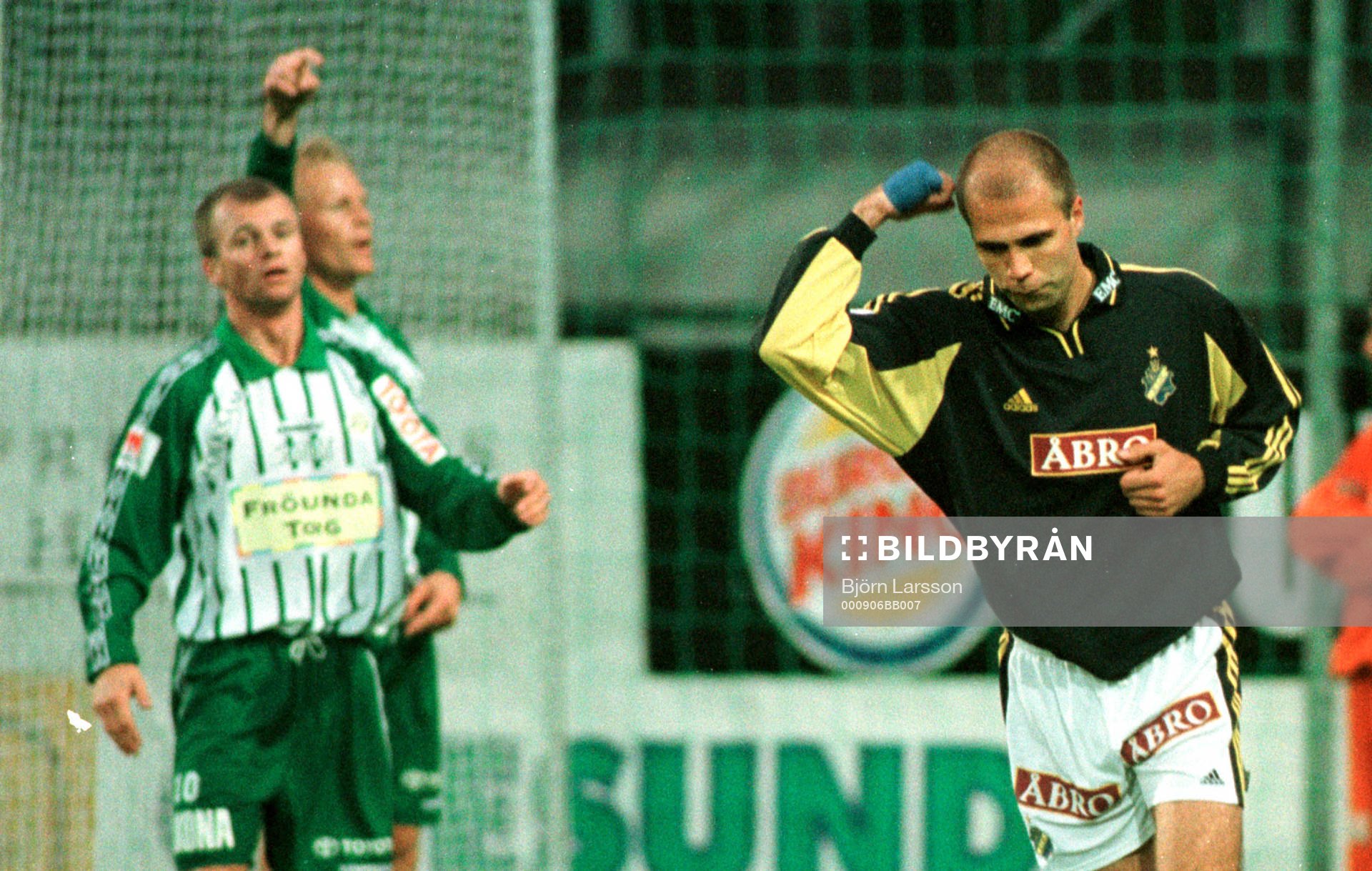  Teddy Lucic, AIK jubel