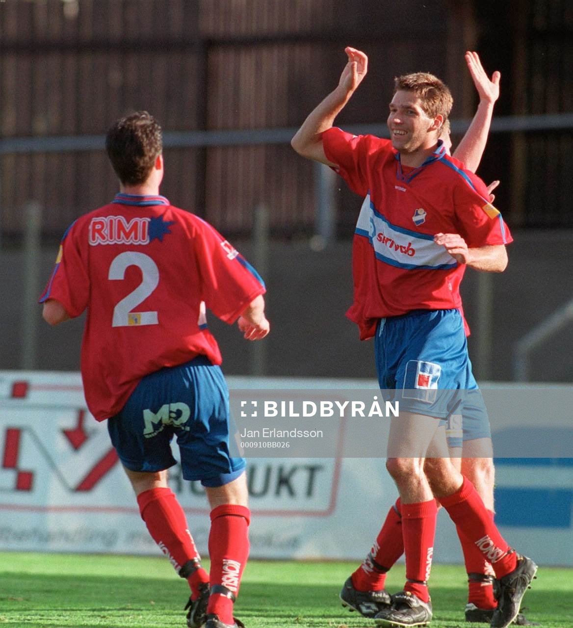 Patrik Isaksson, Öster och Marcus Jonsson, Öster jubel