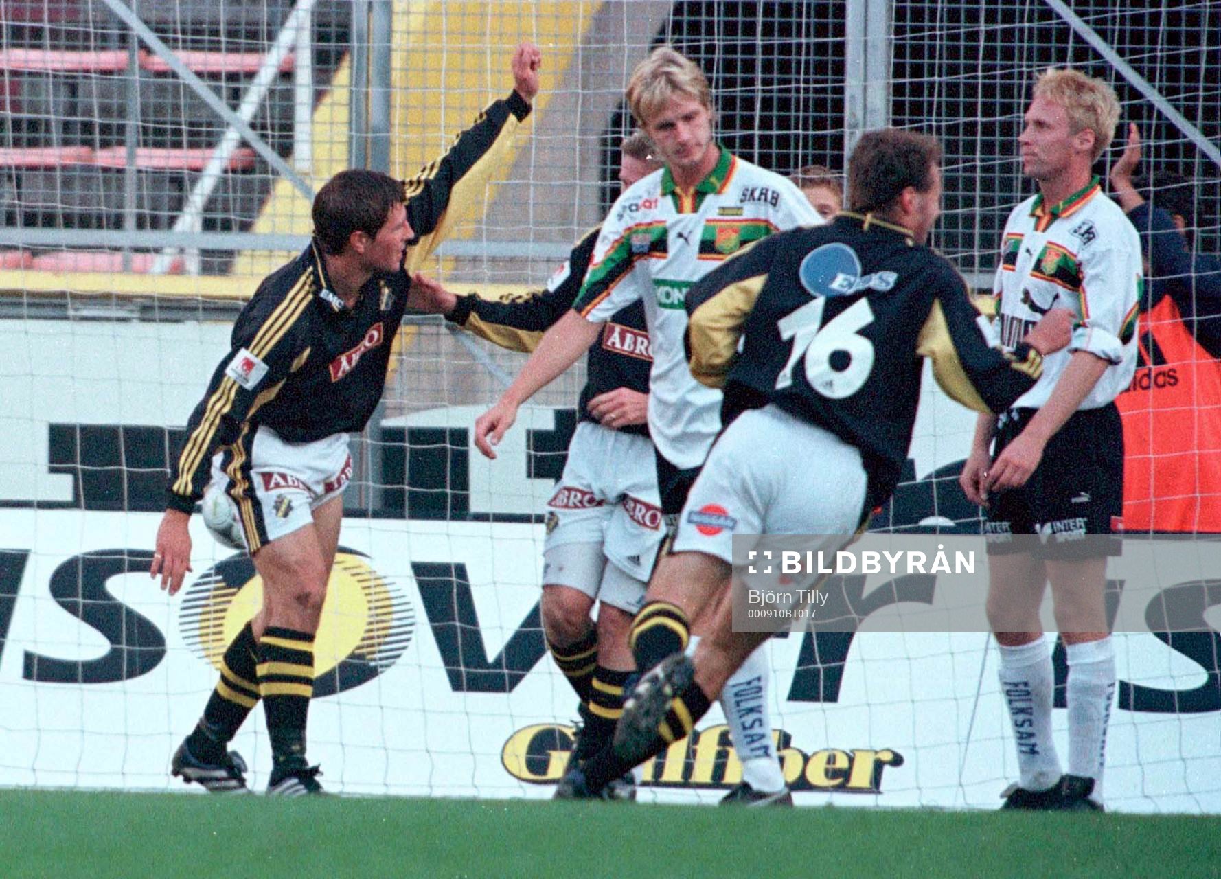 Thomas Lagerlöf, AIK jubel