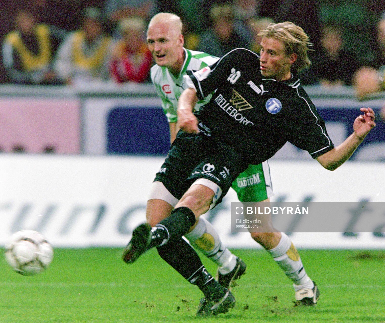 Trelleborgs Christian Andersson mot Hammarbys Christer