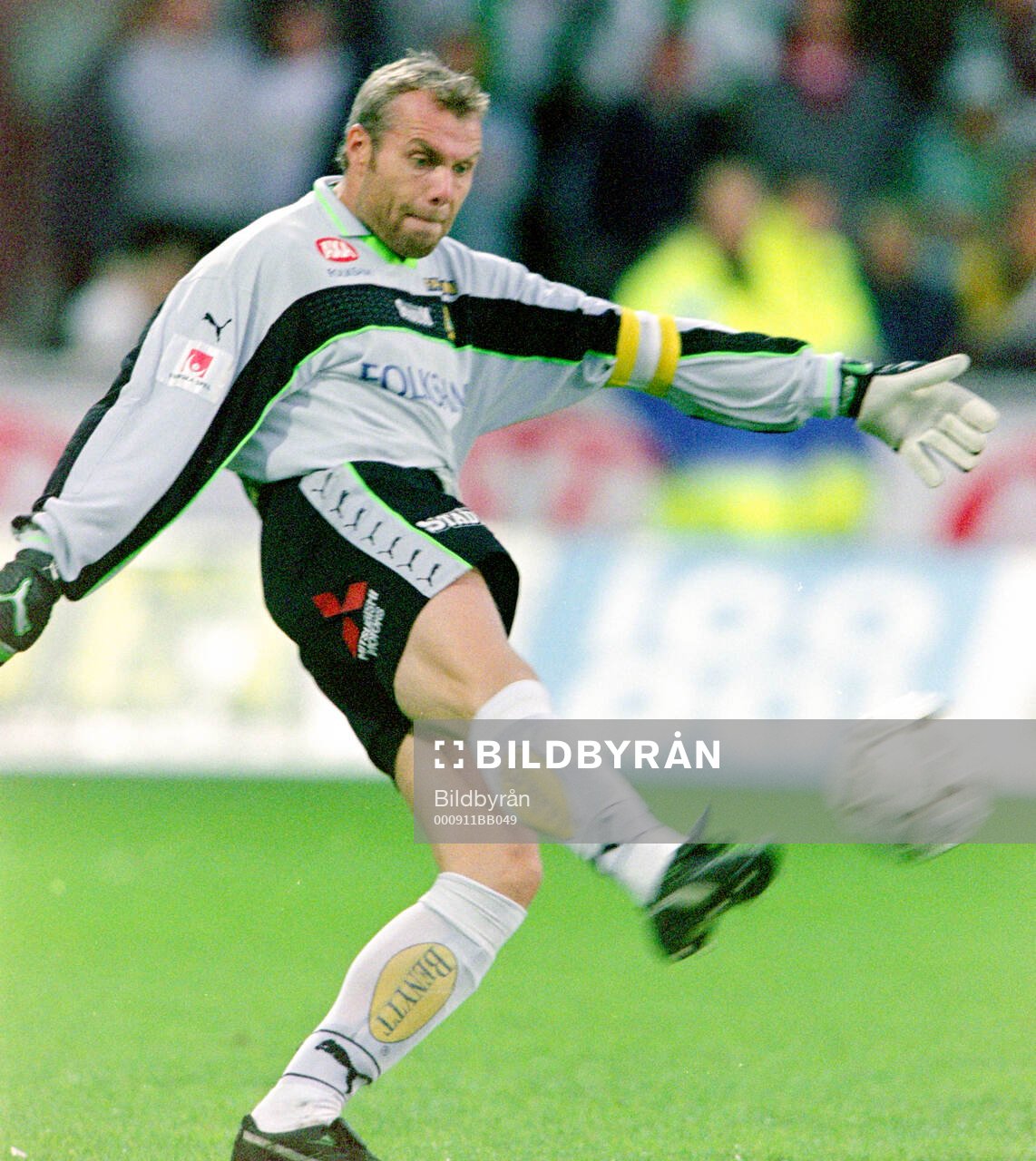 Hammarbys målvakt Lasse Eriksson