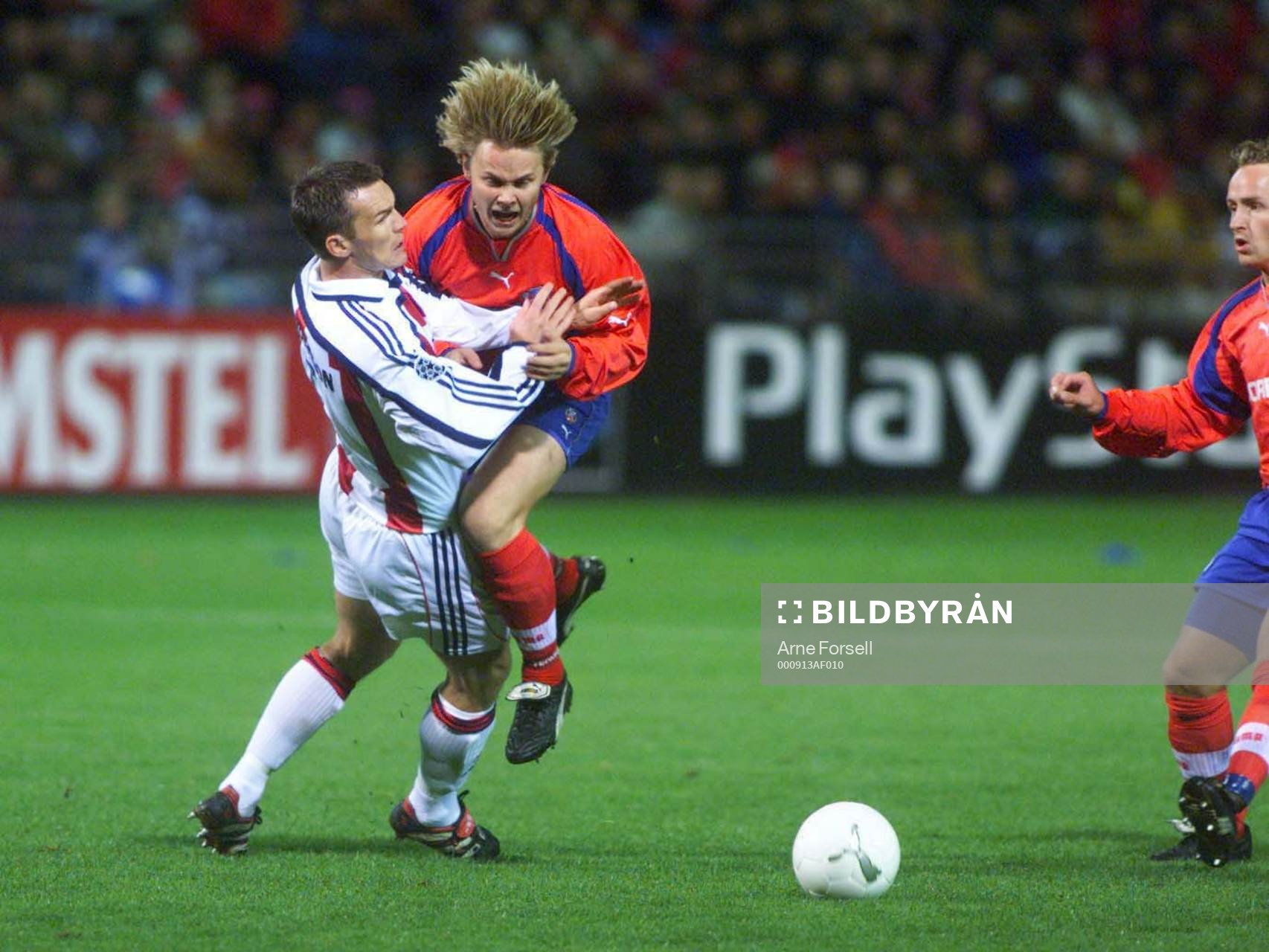 Björn Johansen, Helsingborg och Patrik Andersson, Bayern
