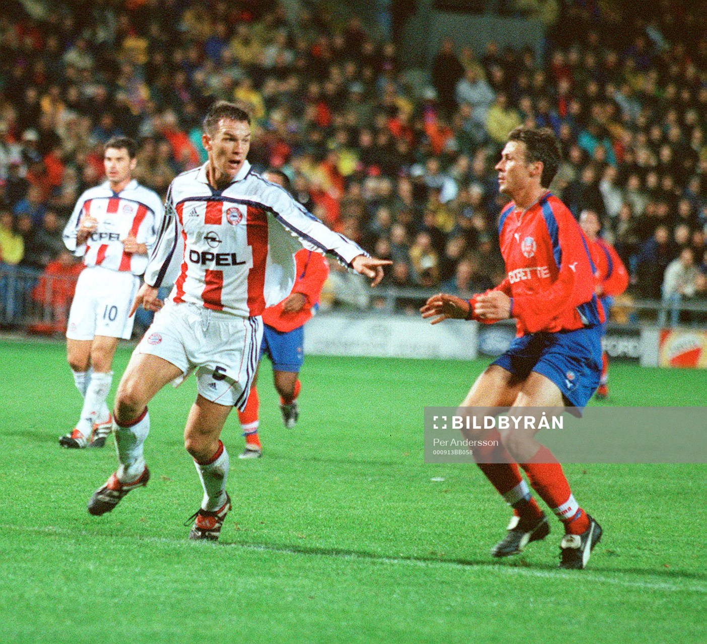 Patrik Andersson, Bayern München och Michael Hansson,