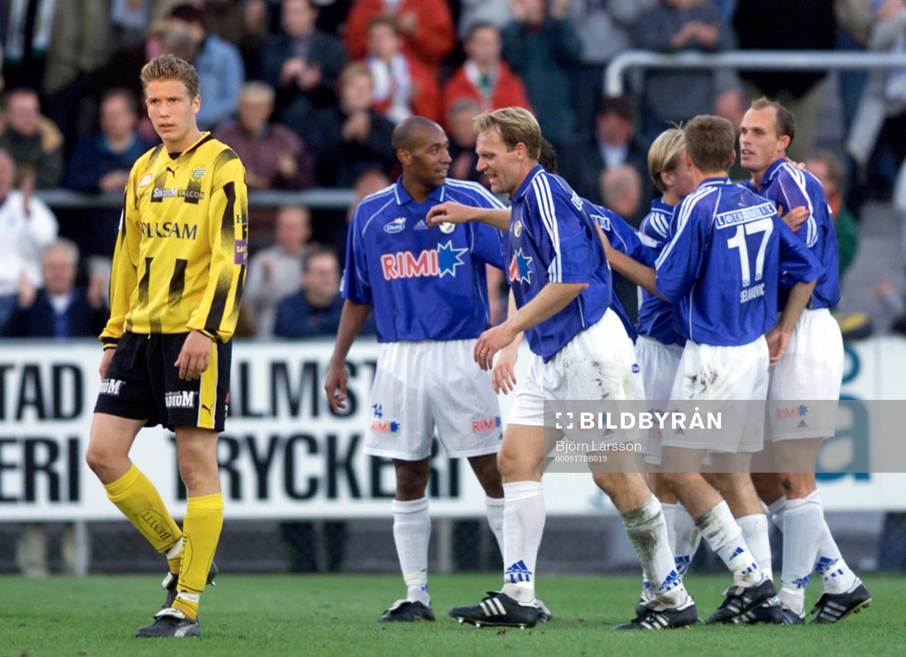 Henrik Bertilsson, Halmstad jubel