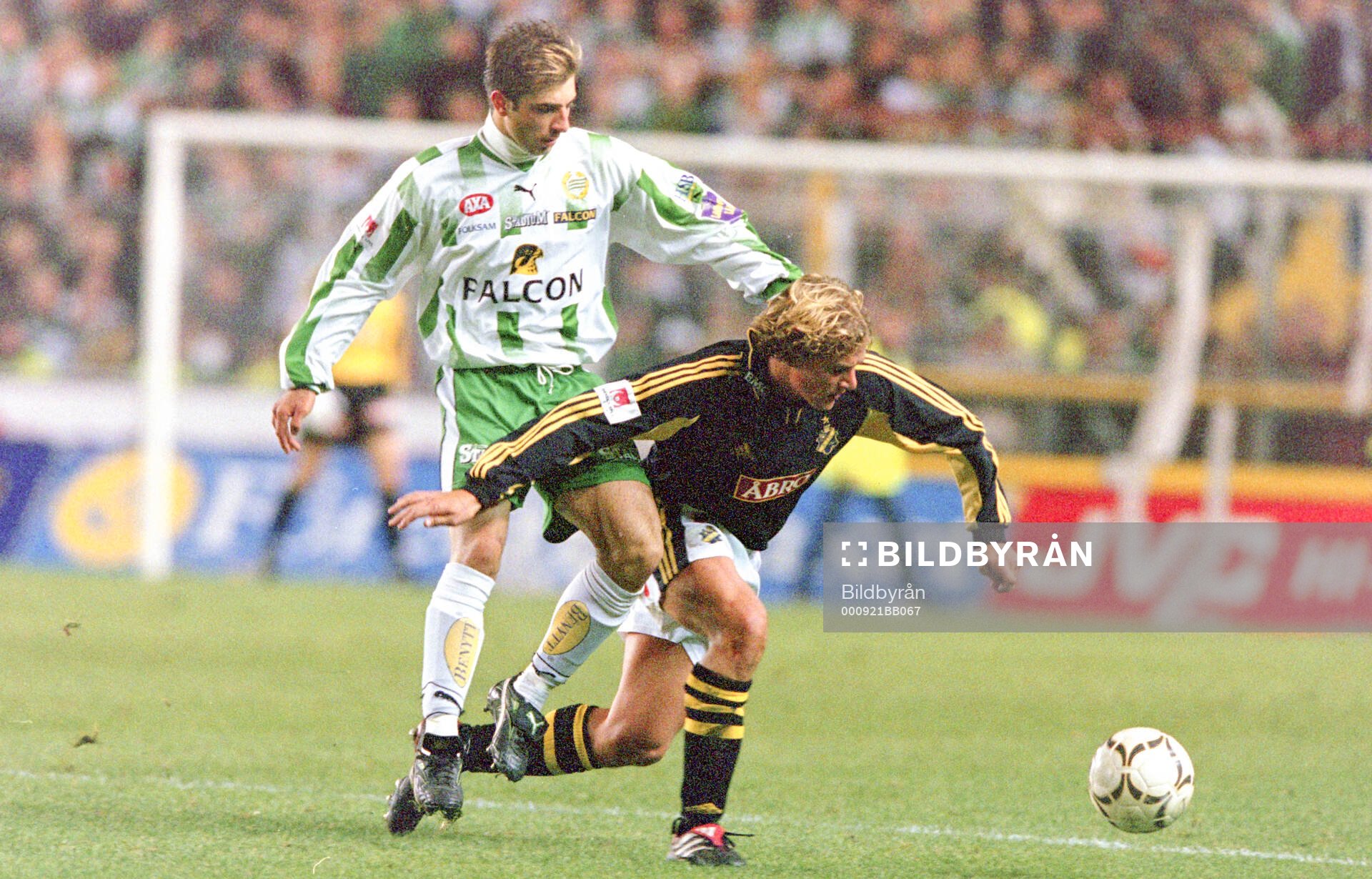 AIK:s Hammarbys Kennedy Bakircioglu mot AIK:s Daniel