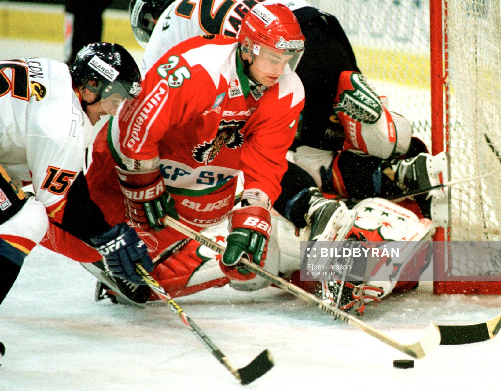 Timmy Pettersson, Frölunda och Jonas Finn-Olsson,