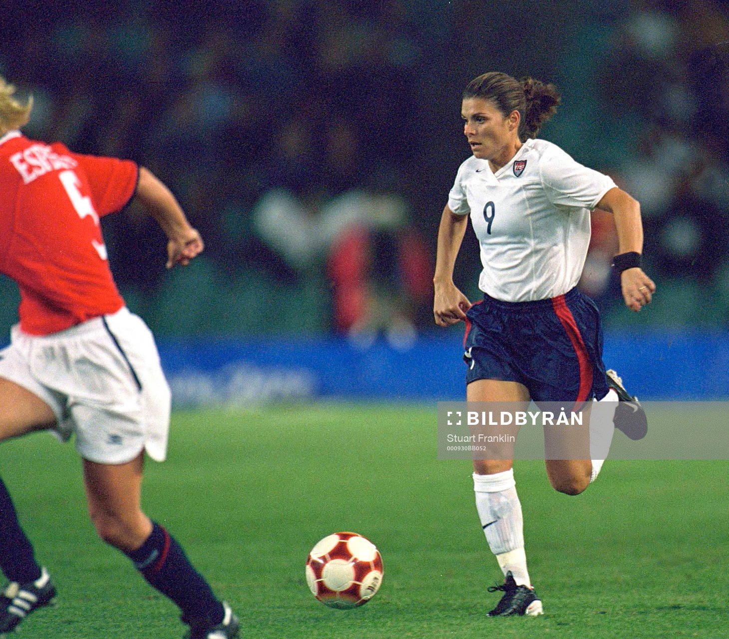  Mia Hamm, USA.