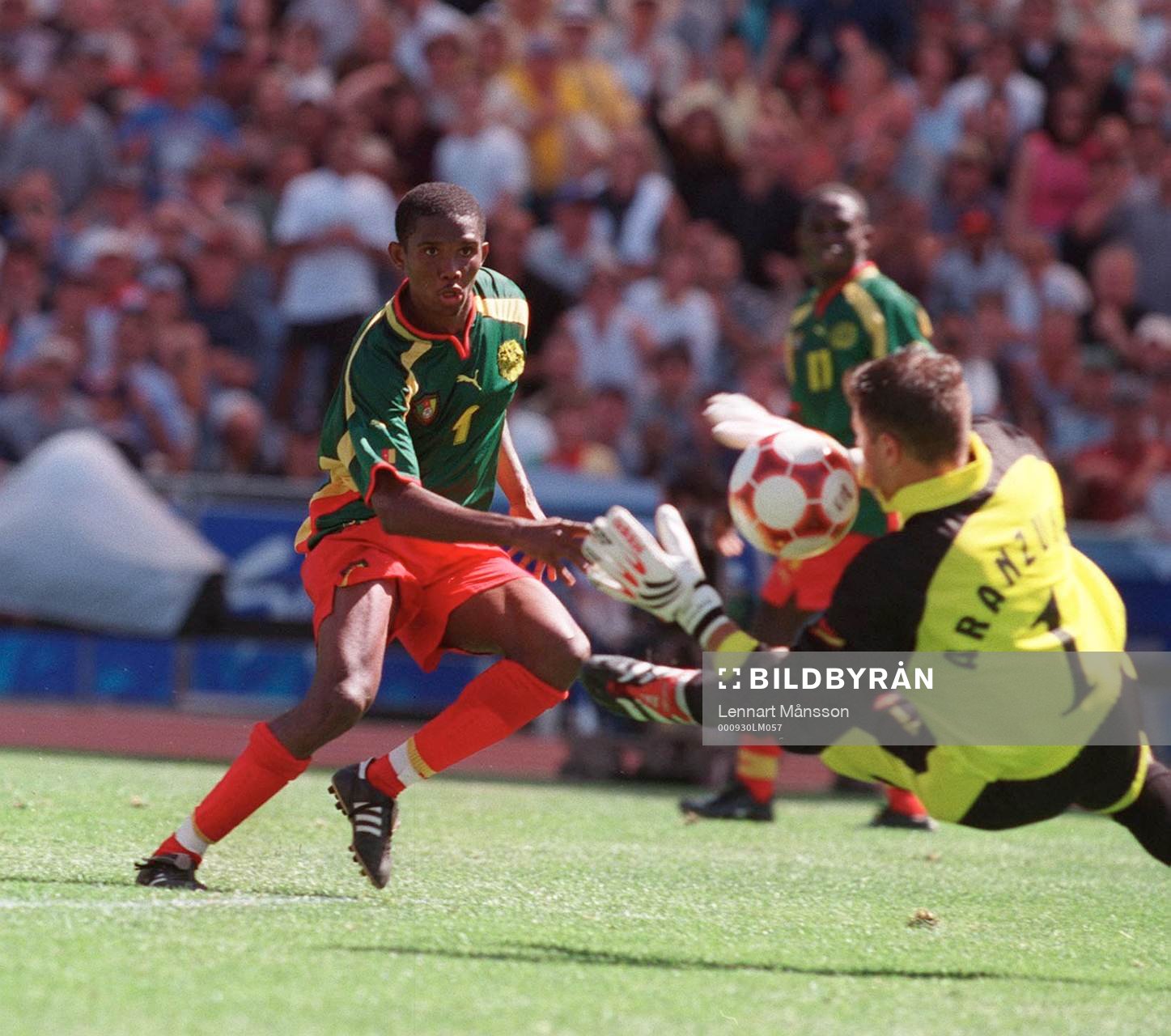 Samuel Eto´o Fils, Kamerun och Aranzubia, Spanien