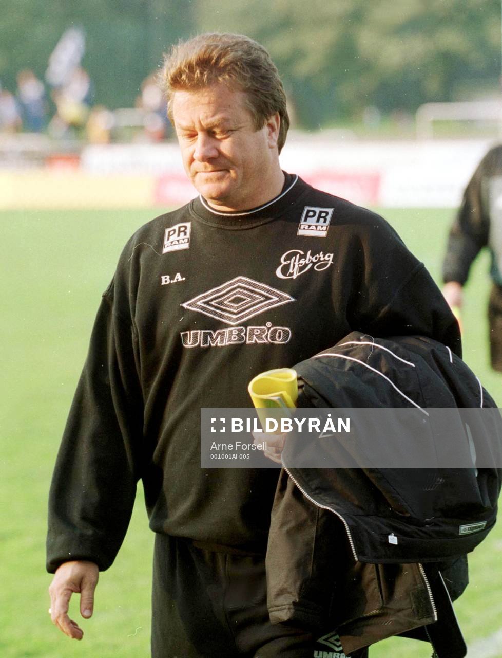 B-A Strömberg, tränare Elfsborg (Bengt Arne Strömberg,