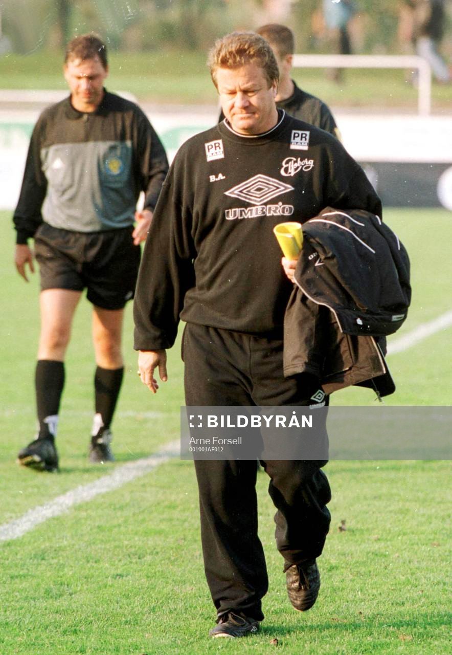 B-A Strömberg, tränare Elfsborg (Bengt Arne Strömberg,