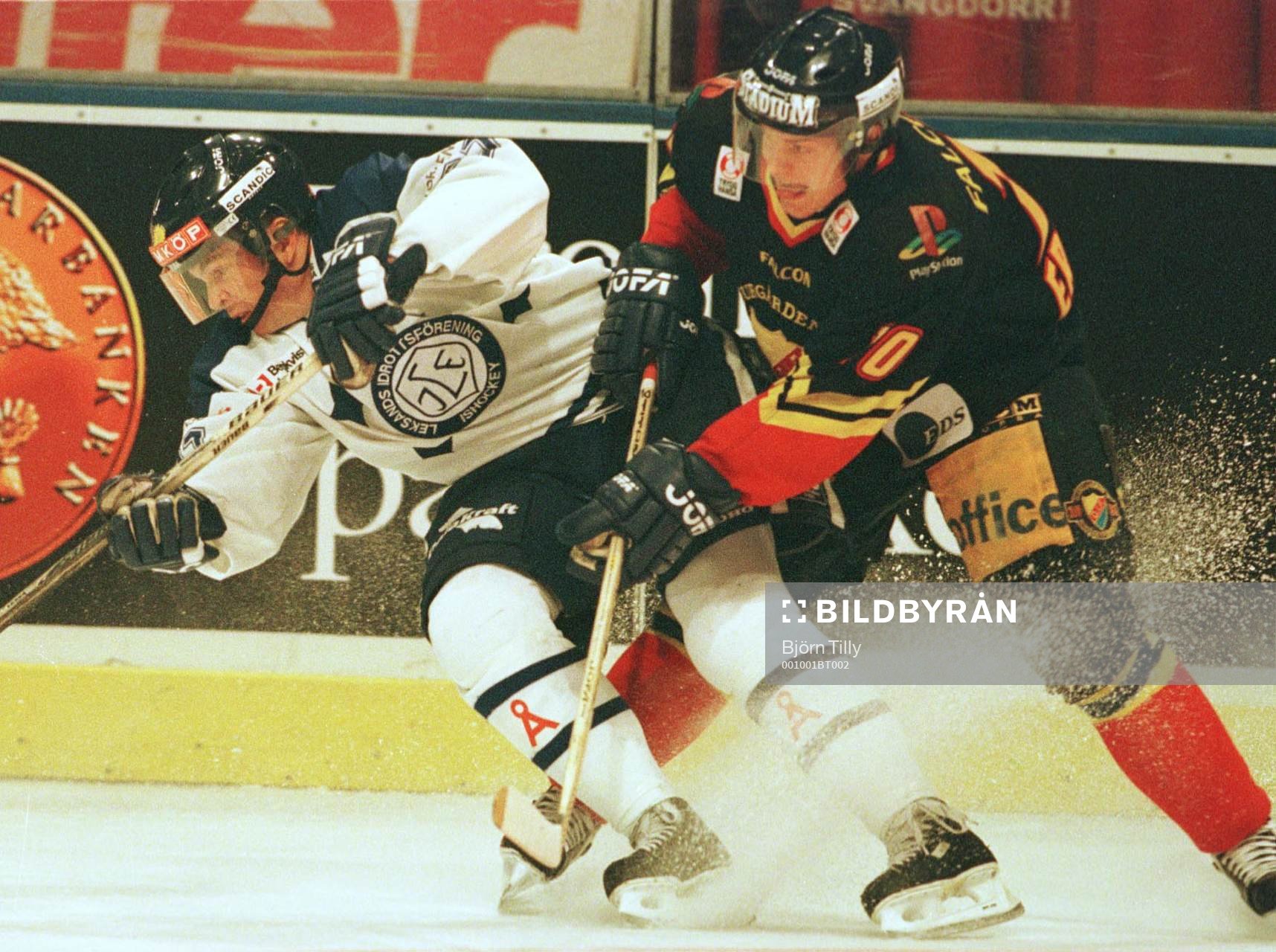 DIF - Leksand 5-1. Robert Burakovsky och Joakim Eriksson