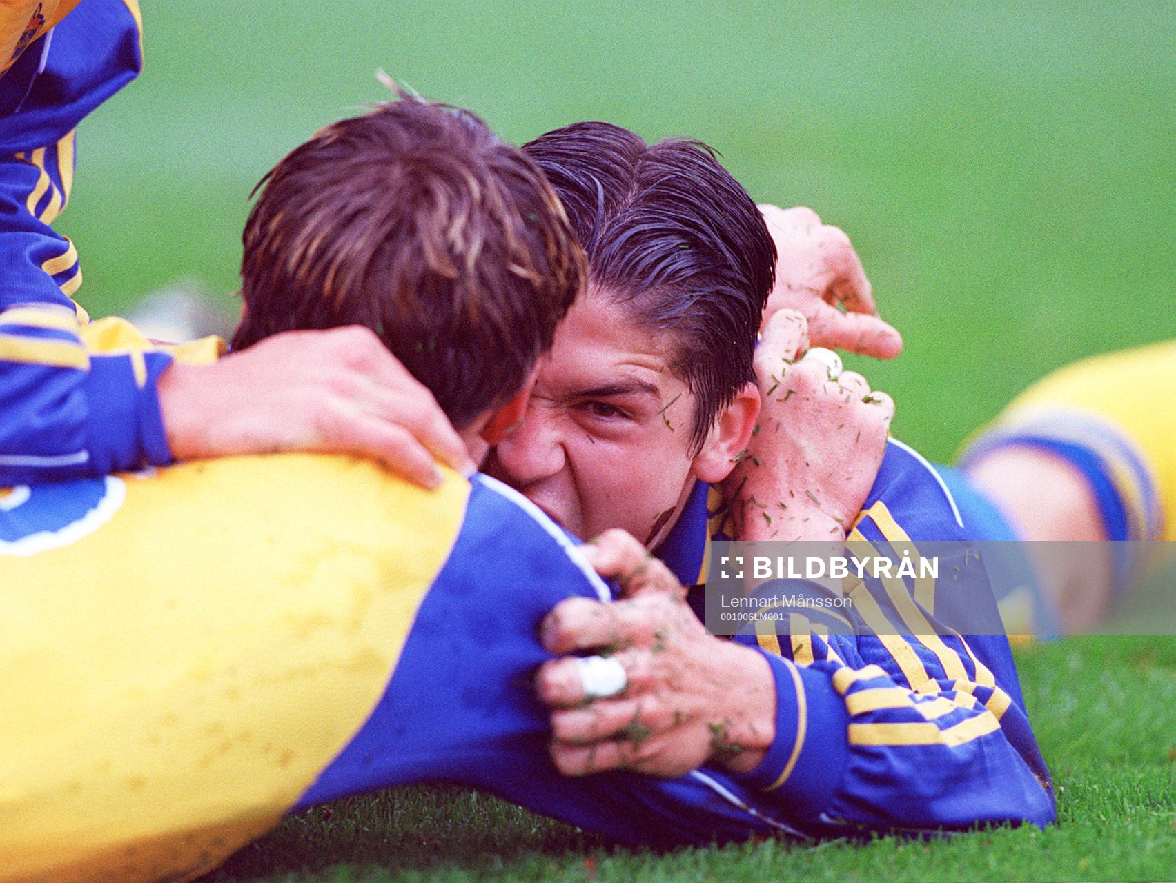 Lars Nilsson och Bojan Djordic, Sverige jubel