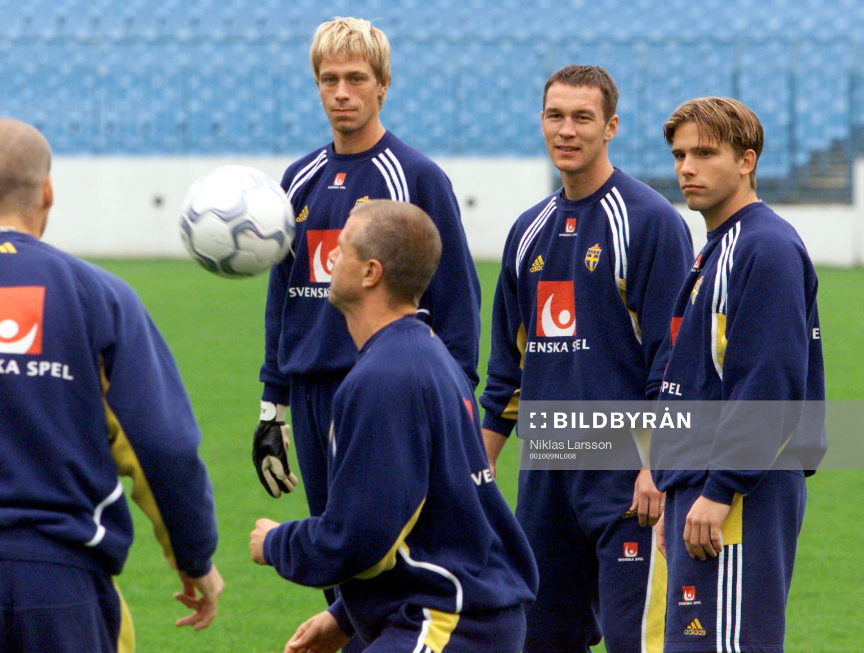 Sverige har presskonferens dagen innan matchen. Roland