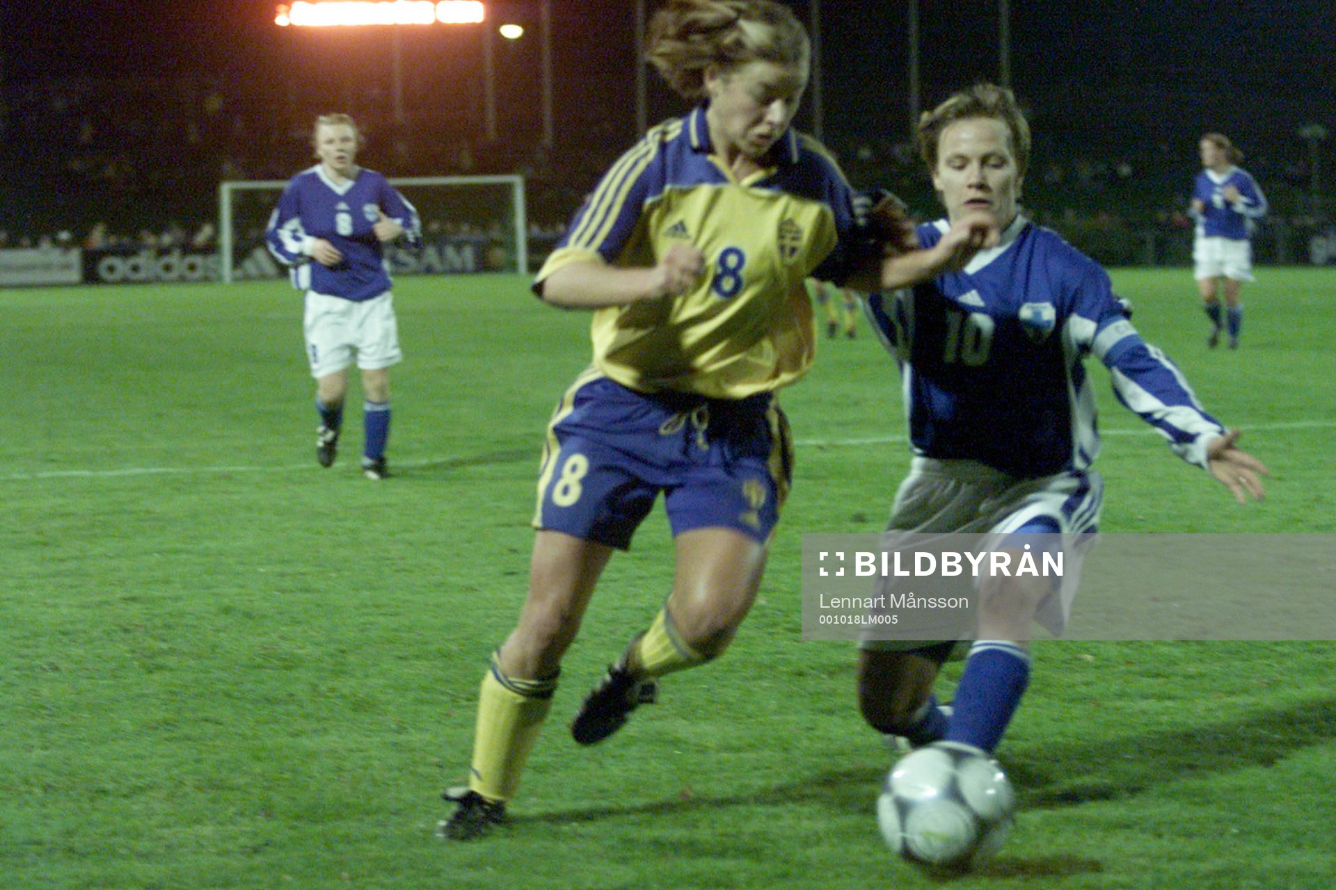 Tina Nordlund, Sverige försöker komma förbi en Finsk