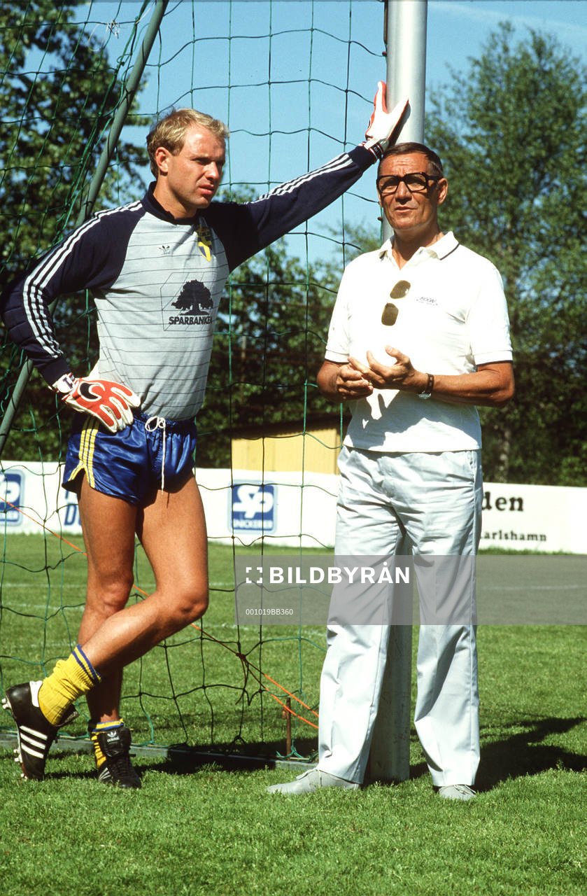 Thomas Ravelli och Kalle Svensson