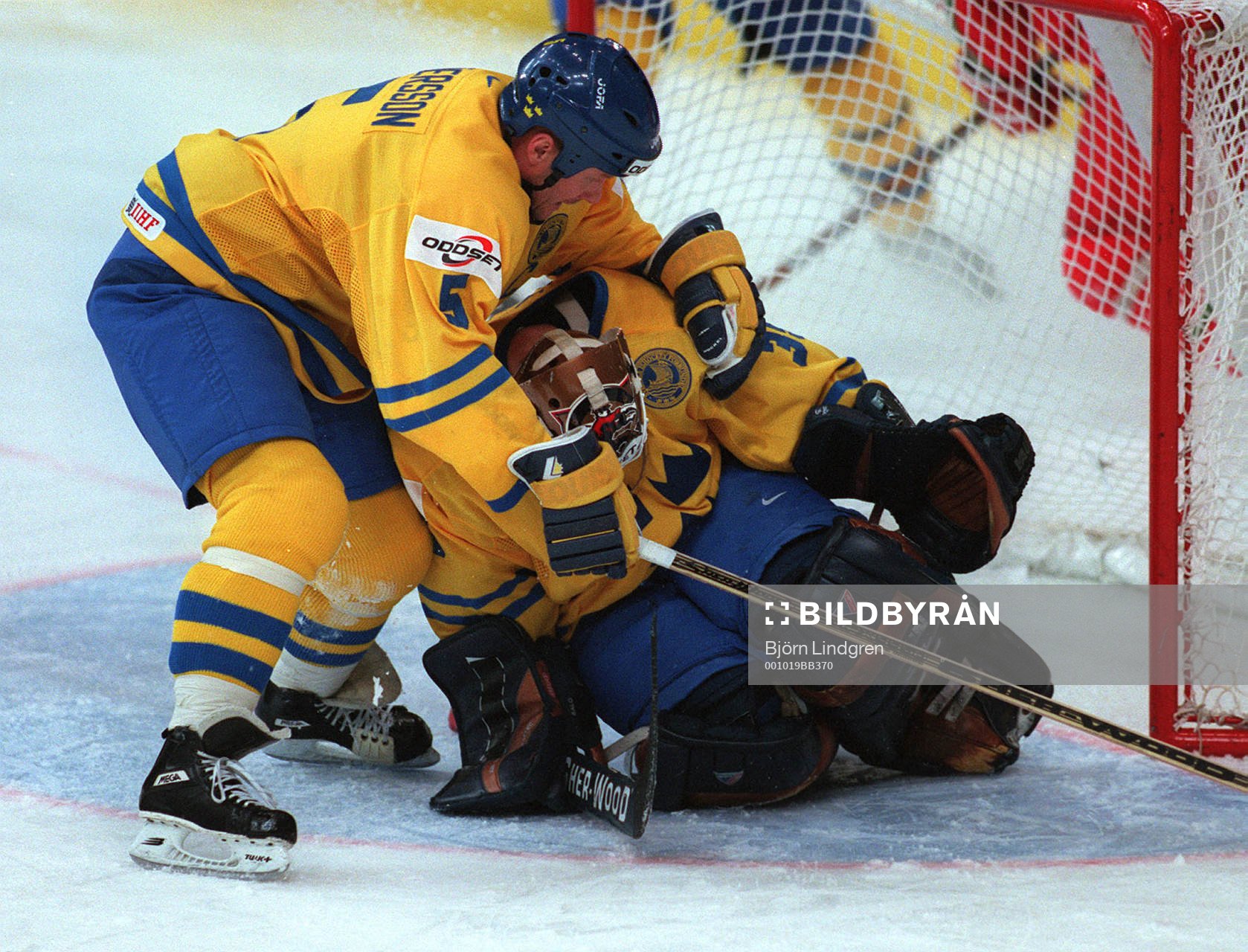 Ishockey VM, Peter Andersson och Tommy Salo, Sverige