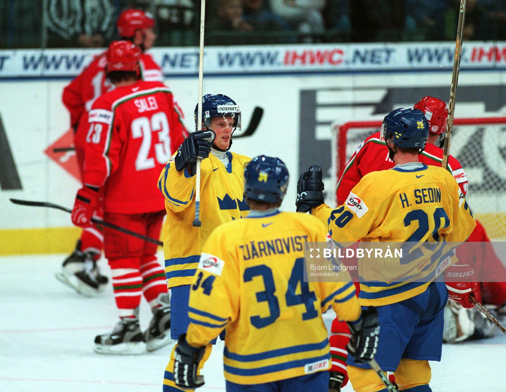 Daniel och Henrik Sedin, Sverige