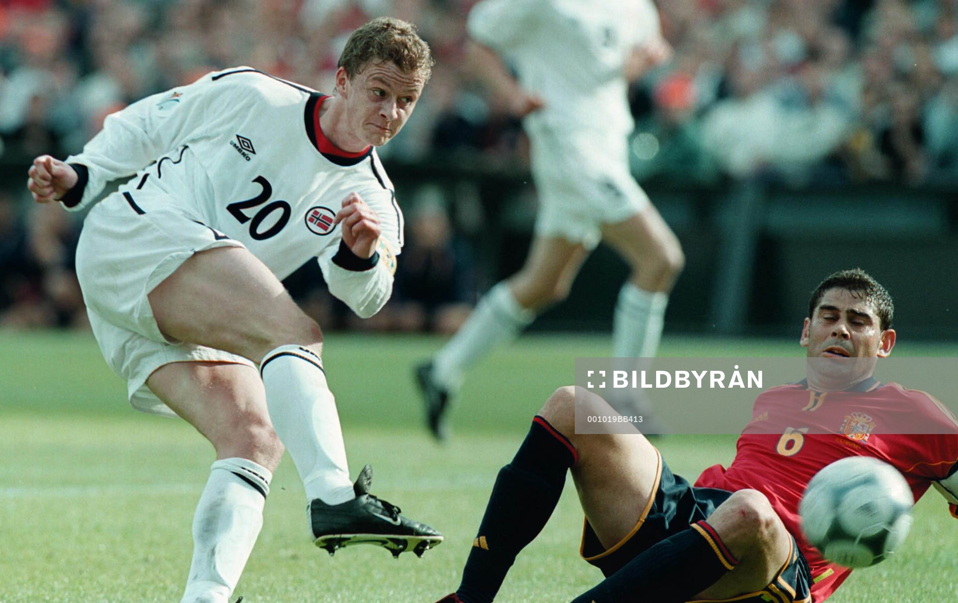 Ole Gunnar Solskjaer, Norge och Fernando Hierro, Spanien