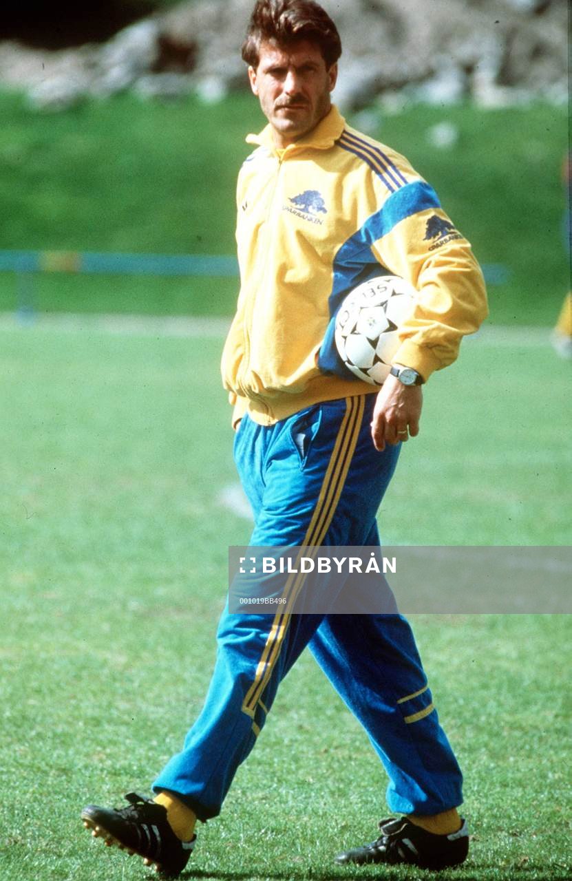Fotboll, Olle Nordin, förbundskapten Sverige