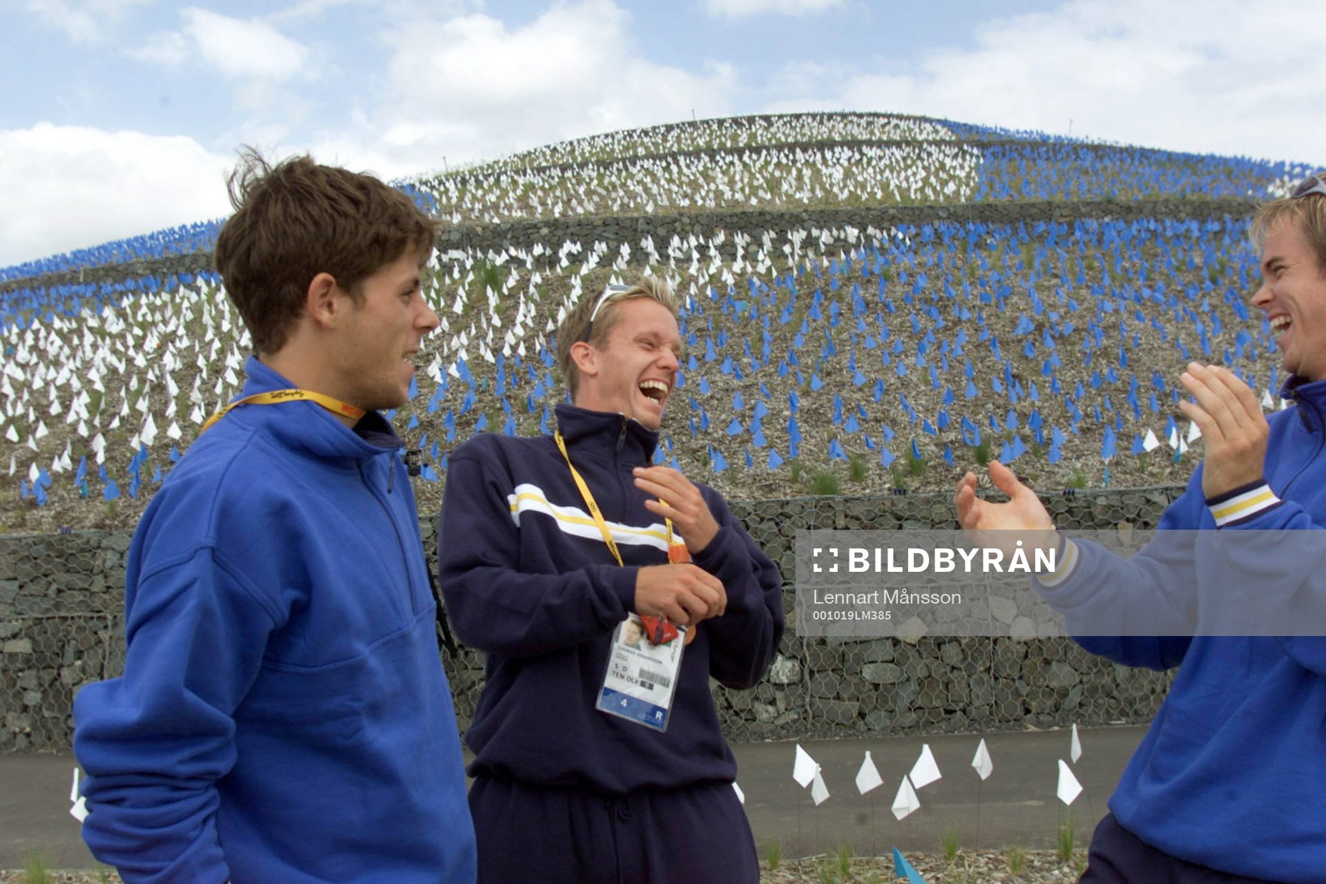 Andreas  Vinciguerra, Thomas Johansson och Magnus Norman