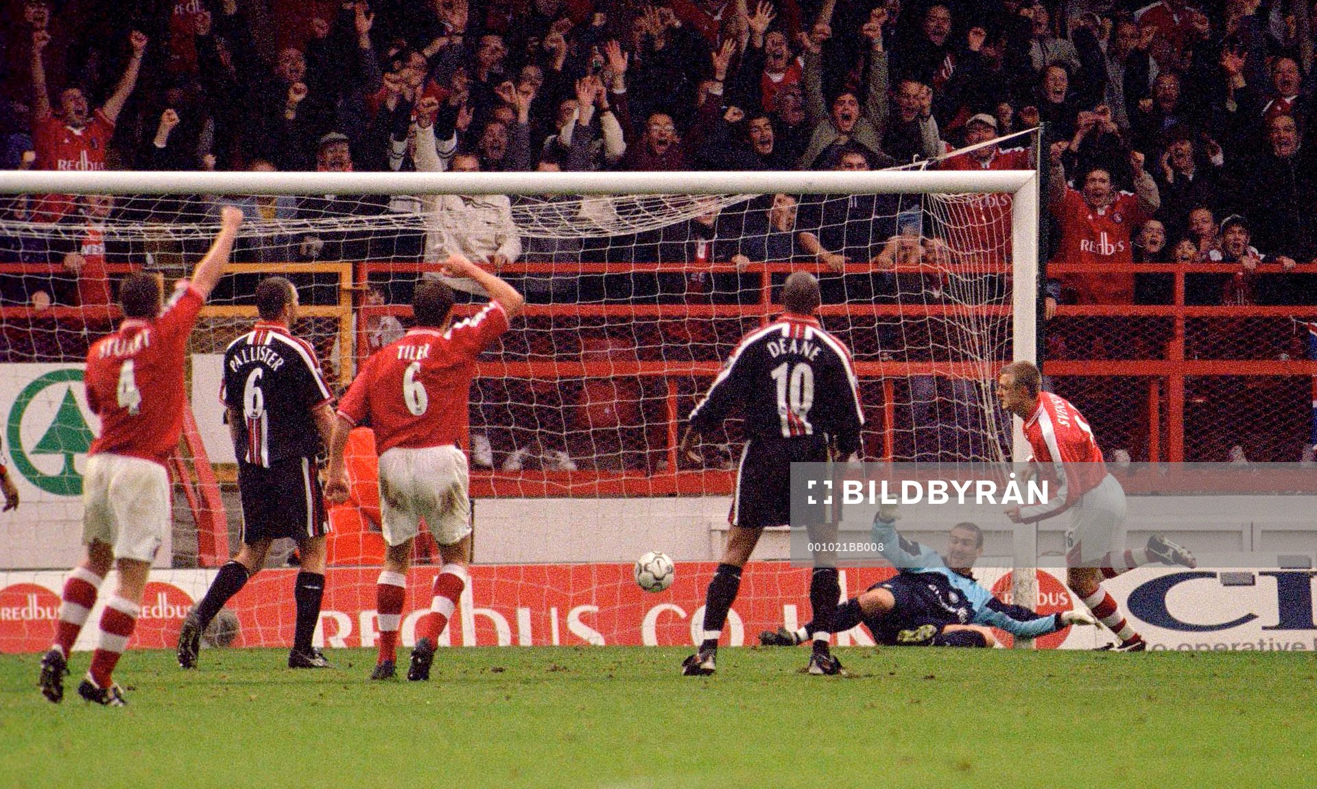 Mathias Svensson, Charlton jubel