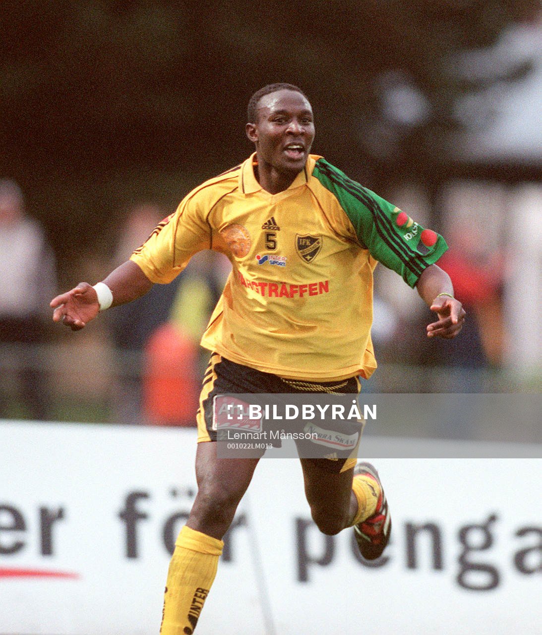 Chintu Kampamba, IFK Hässleholm jubel