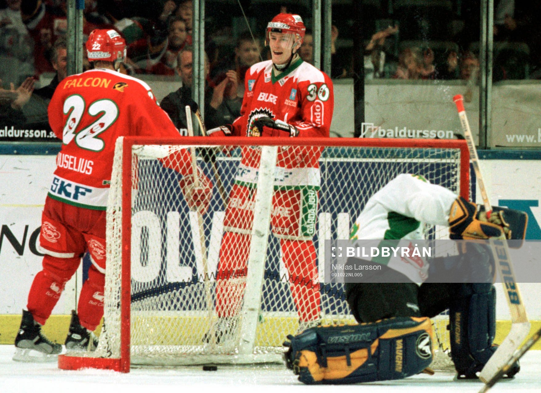 Elitserien, Frölunda - Björklöven. Kristian Huselius och