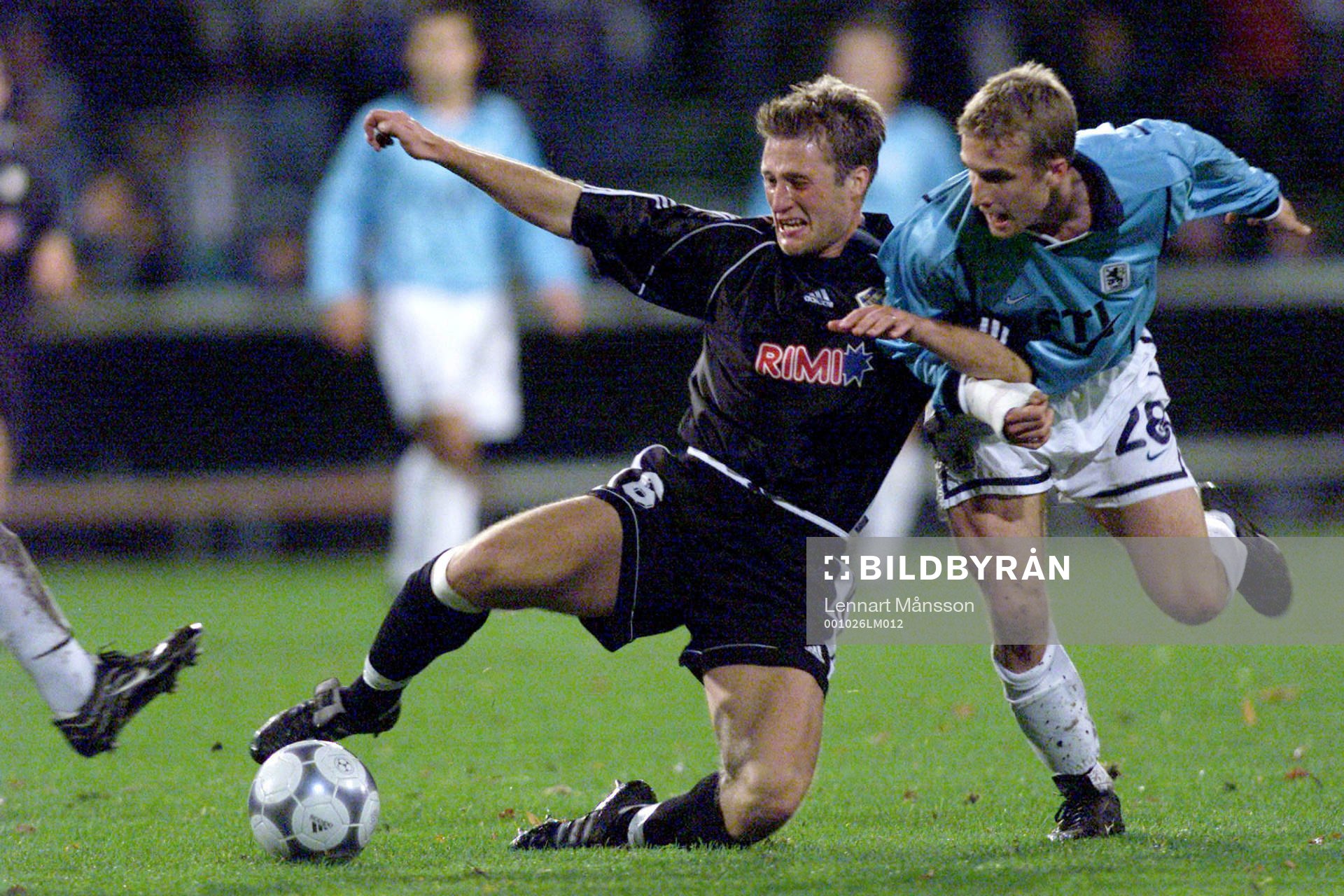 Fredrik Gustafsson, Halmstad och Daniel Bieroska, München