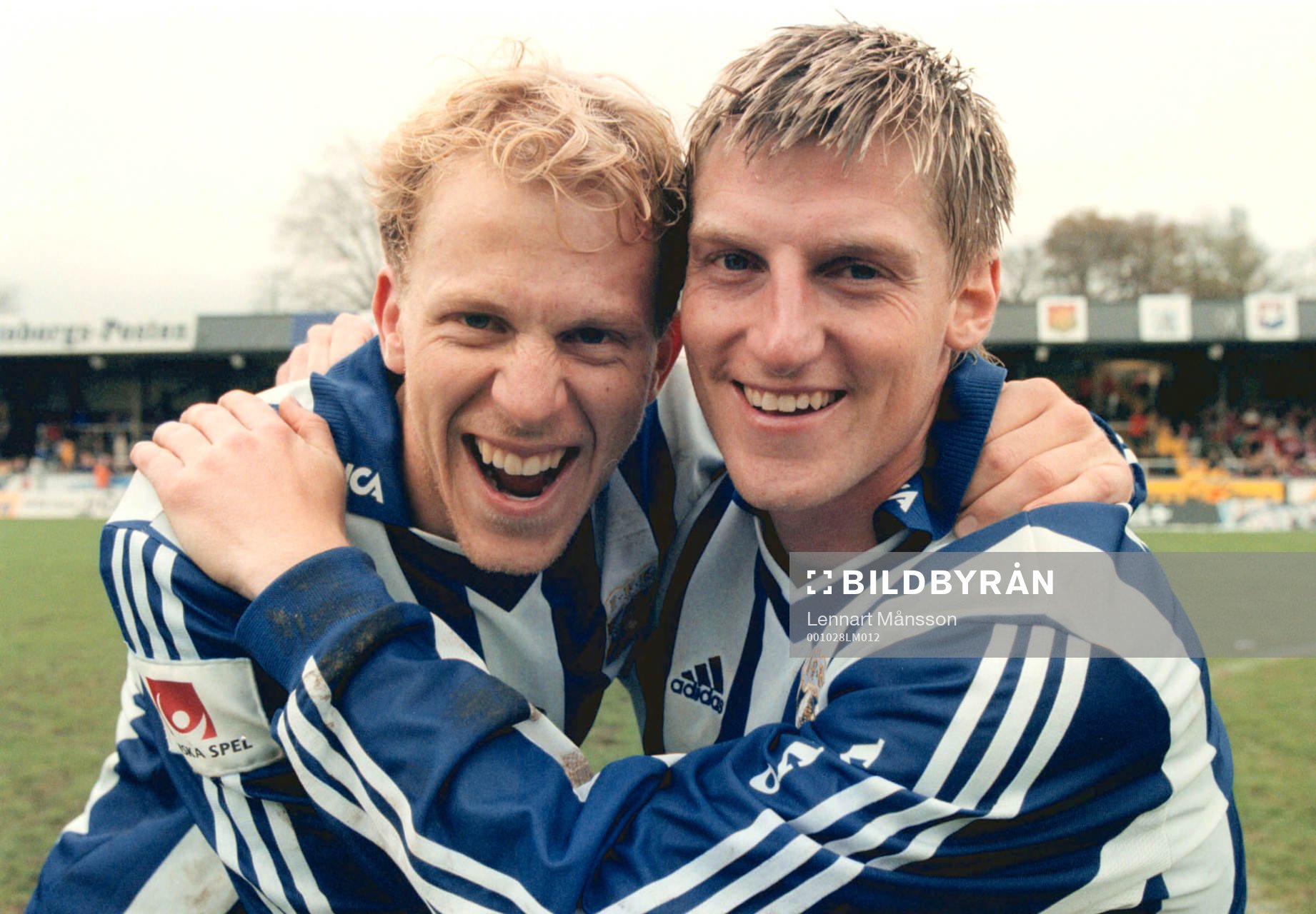 Gustaf Andersson och Tomas Rosenkvist, Göteborg jubel