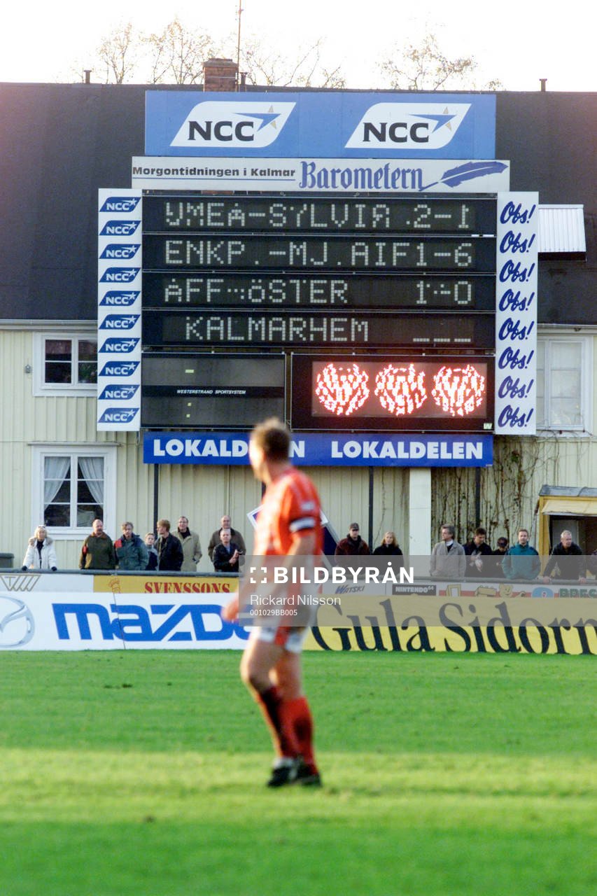Landskrona föll idag mot Kalmar och då förlorade man