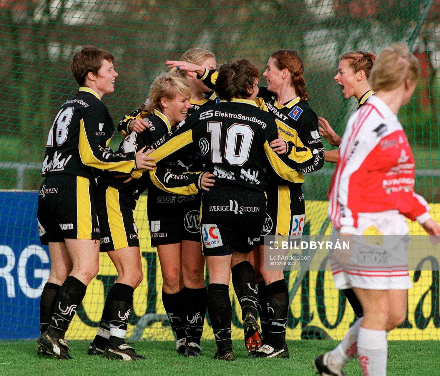 Jubel Umeå (Svenska Mästare, SM-Guld, Guld)