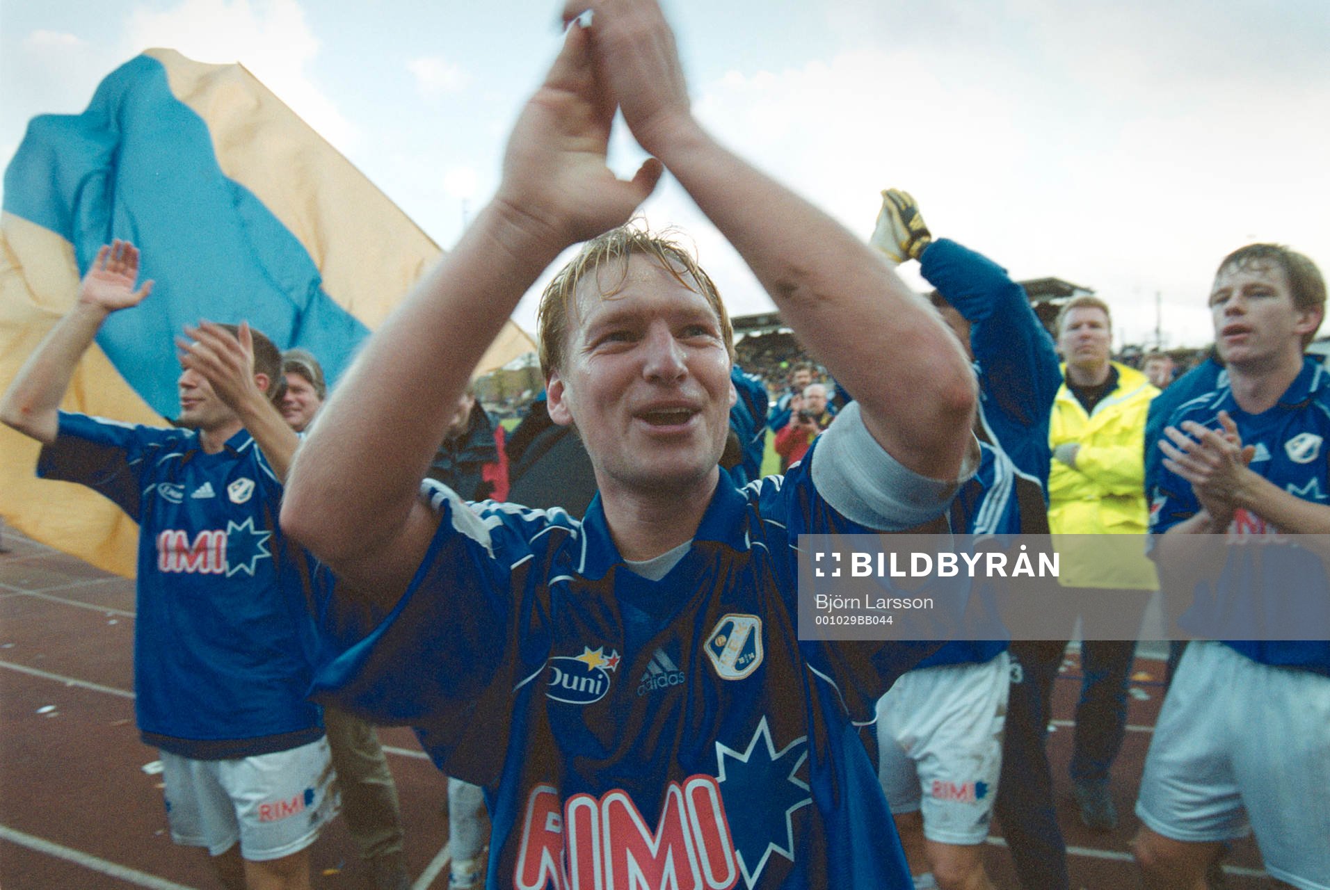 Fredrik Andersson, Halmstad jubel (Svenska Mästare,