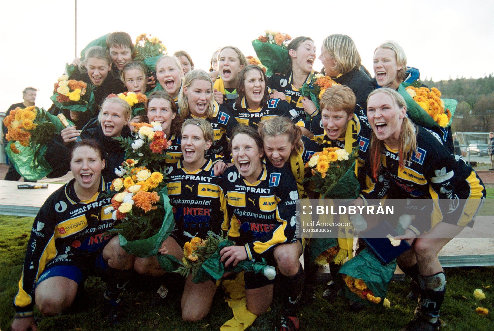 Jubel Umeå (Svenska Mästare, SM-guld, Guld)
