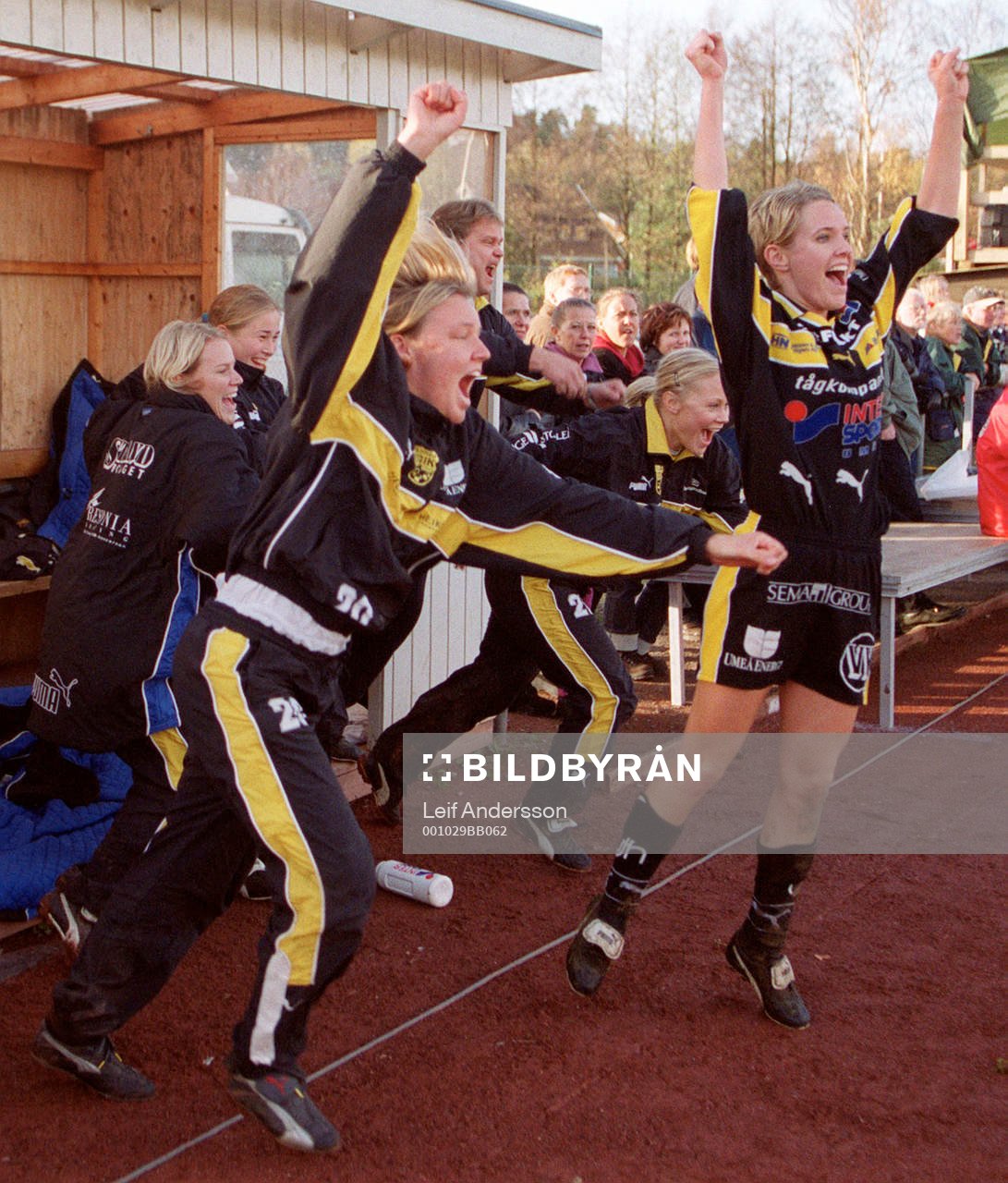 Jubel Umeå (Svenska Mästare, SM-guld, Guld)