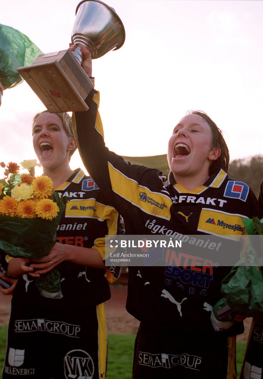 Hanna Ljungberg, Umeå jubel (Svenska Mästare, SM-guld,