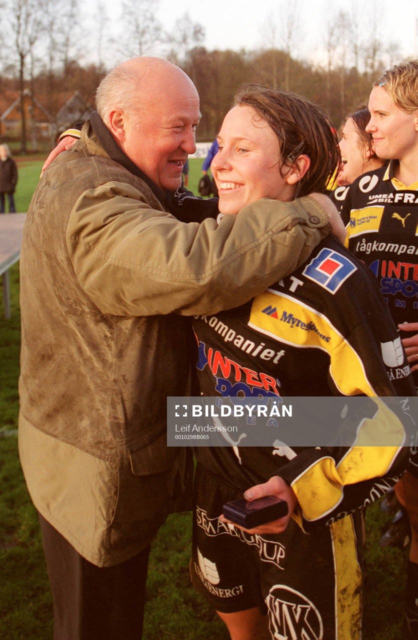 Hanna Ljungberg, Umeå och Lars-Åke Lagrell, ordförande