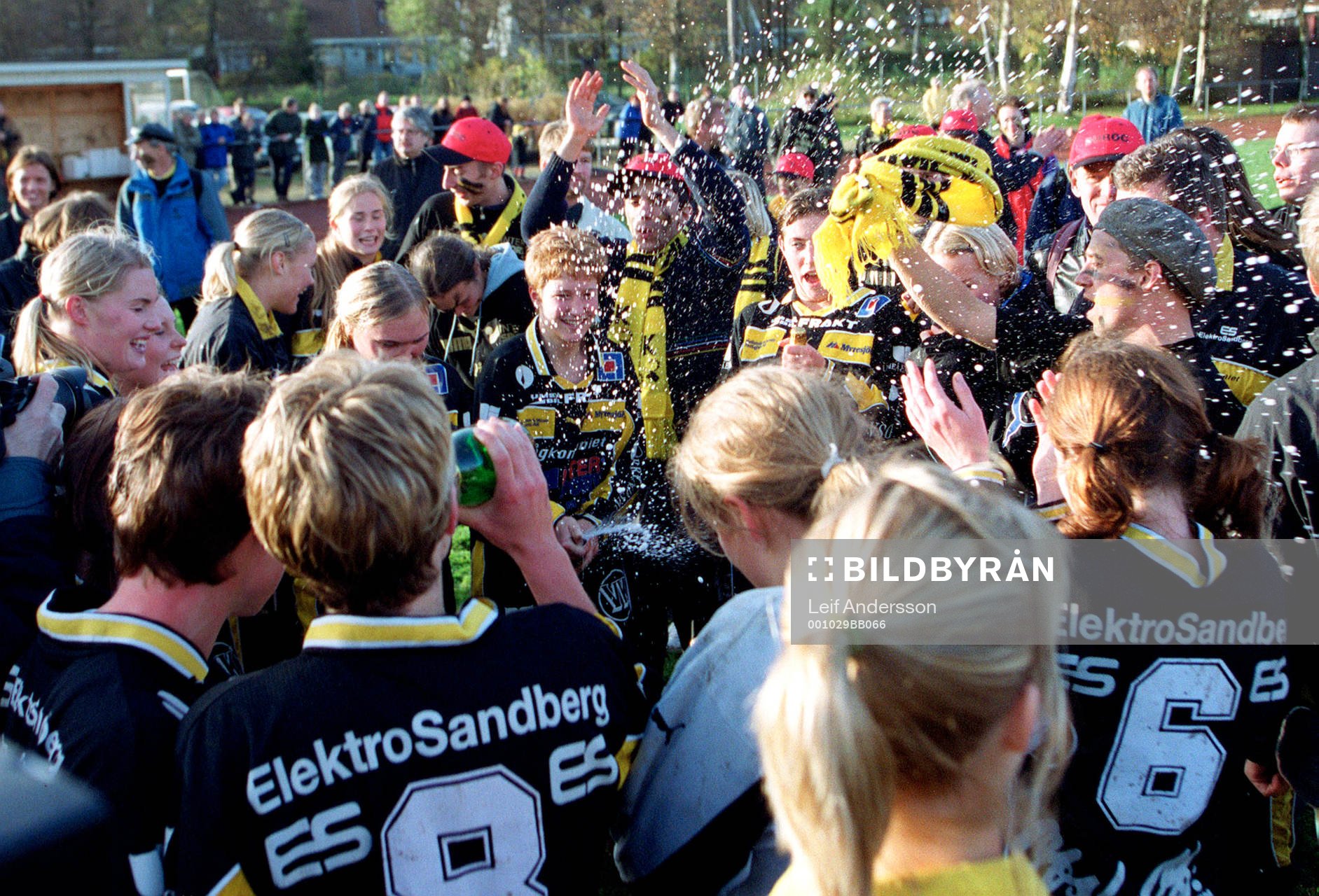 Jubel Umeå (Svenska Mästare, SM-guld, Guld)